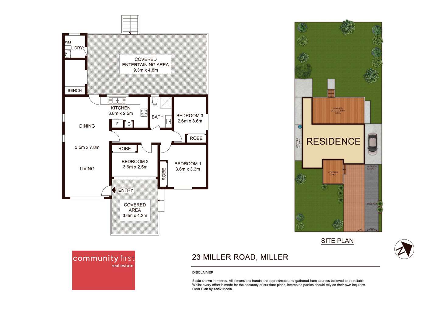 Floorplan of Homely house listing, 23 Miller Road, Miller NSW 2168