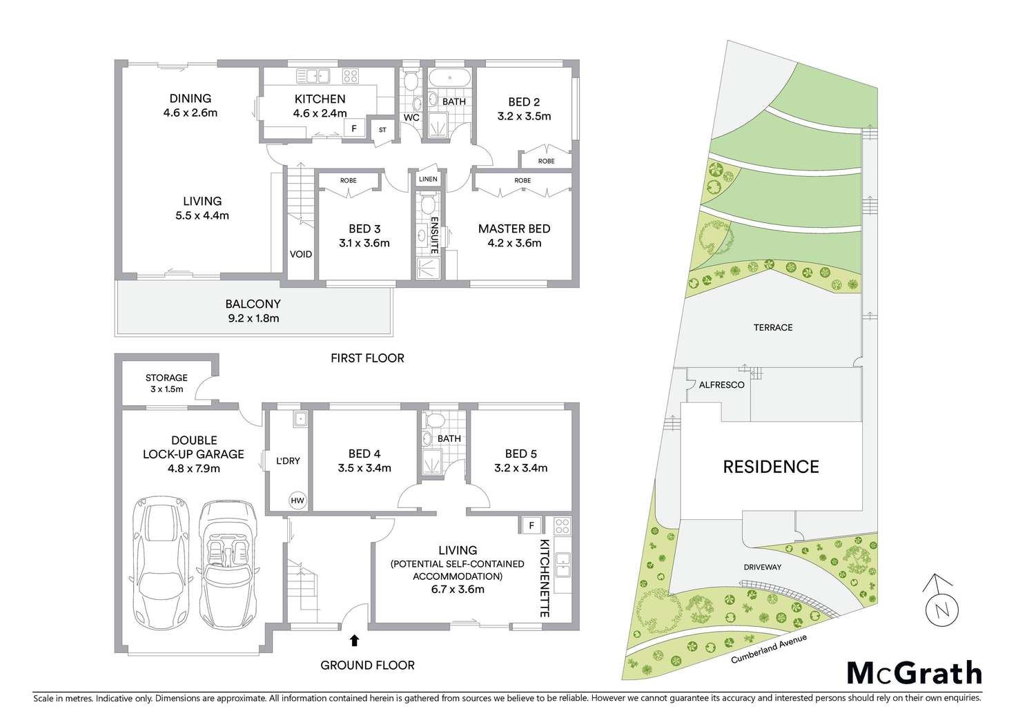 Floorplan of Homely house listing, 54 Cumberland Avenue, Collaroy NSW 2097