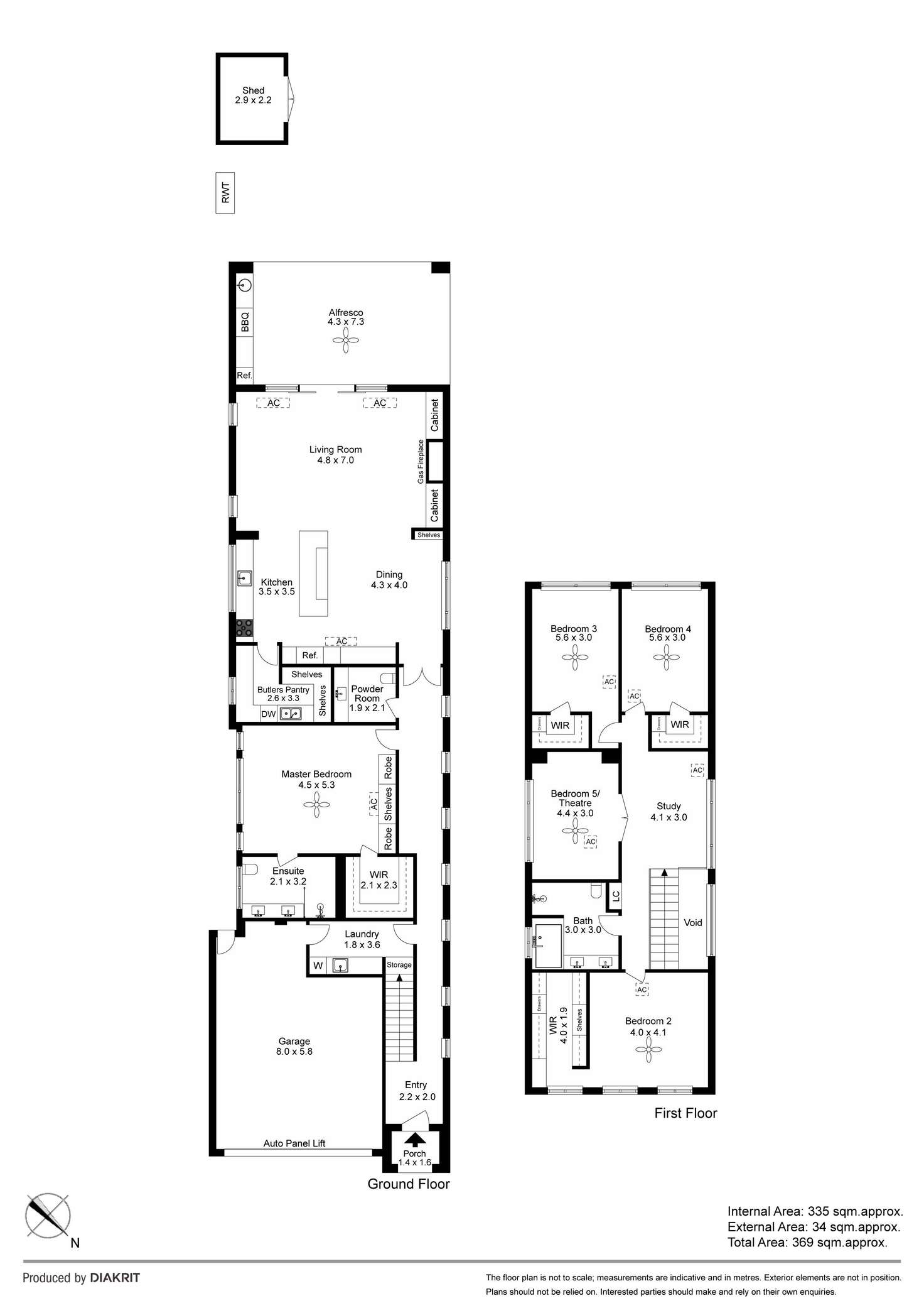 Floorplan of Homely house listing, 13D Yandra Street, Vale Park SA 5081