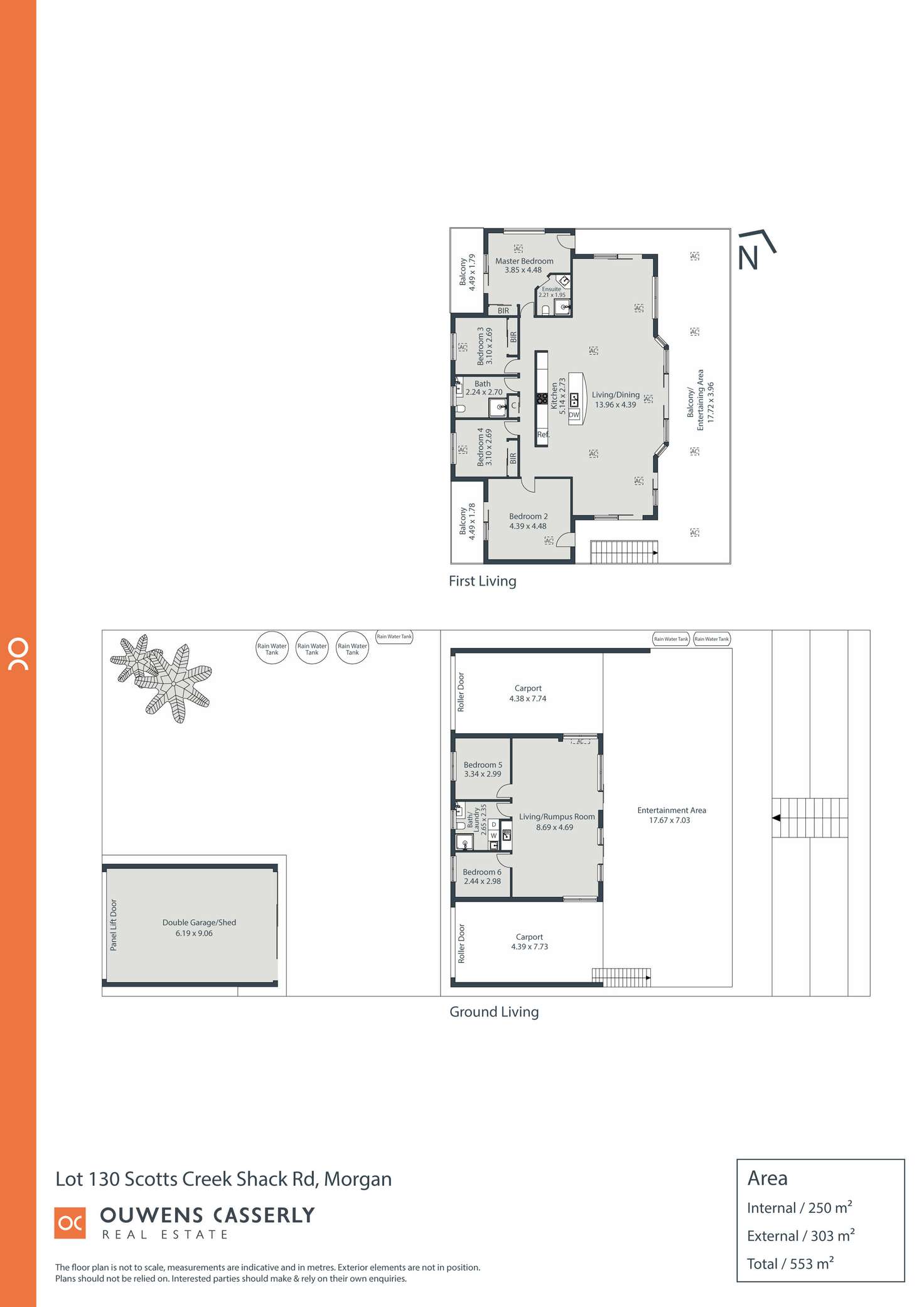Floorplan of Homely house listing, Lot 130 Scotts Creek Shack Road, Morgan SA 5320