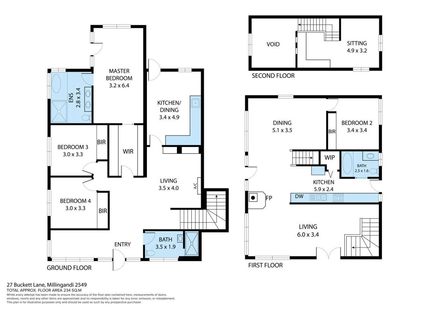 Floorplan of Homely house listing, 27 Buckett Lane, Millingandi NSW 2549