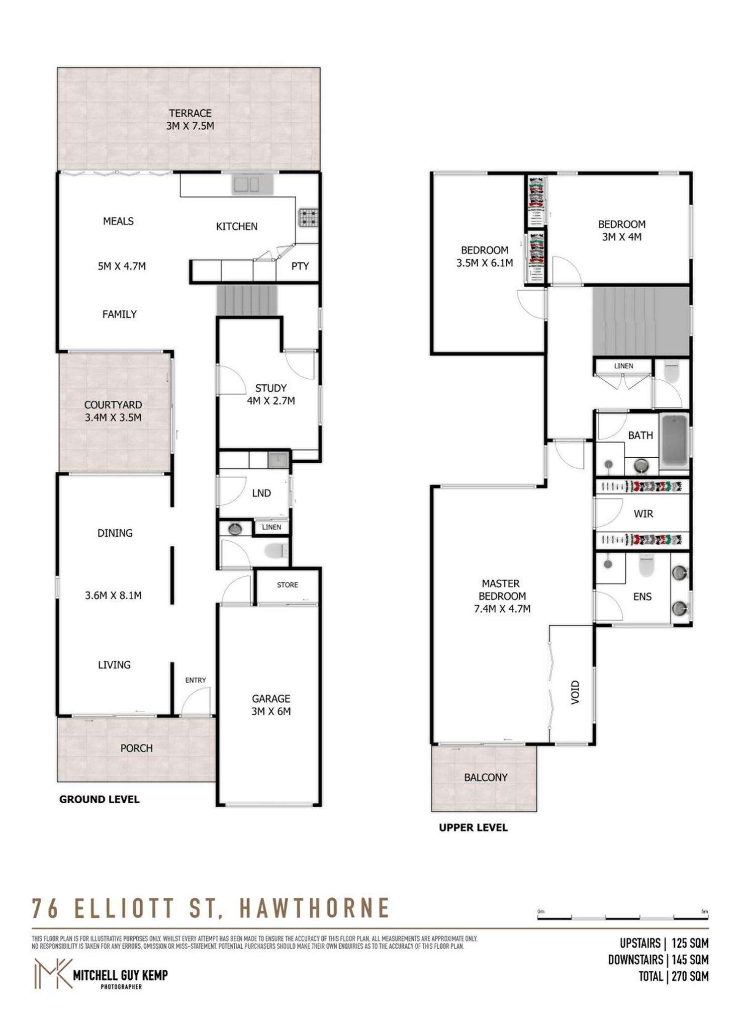 Floorplan of Homely house listing, 76 Elliott Street, Hawthorne QLD 4171