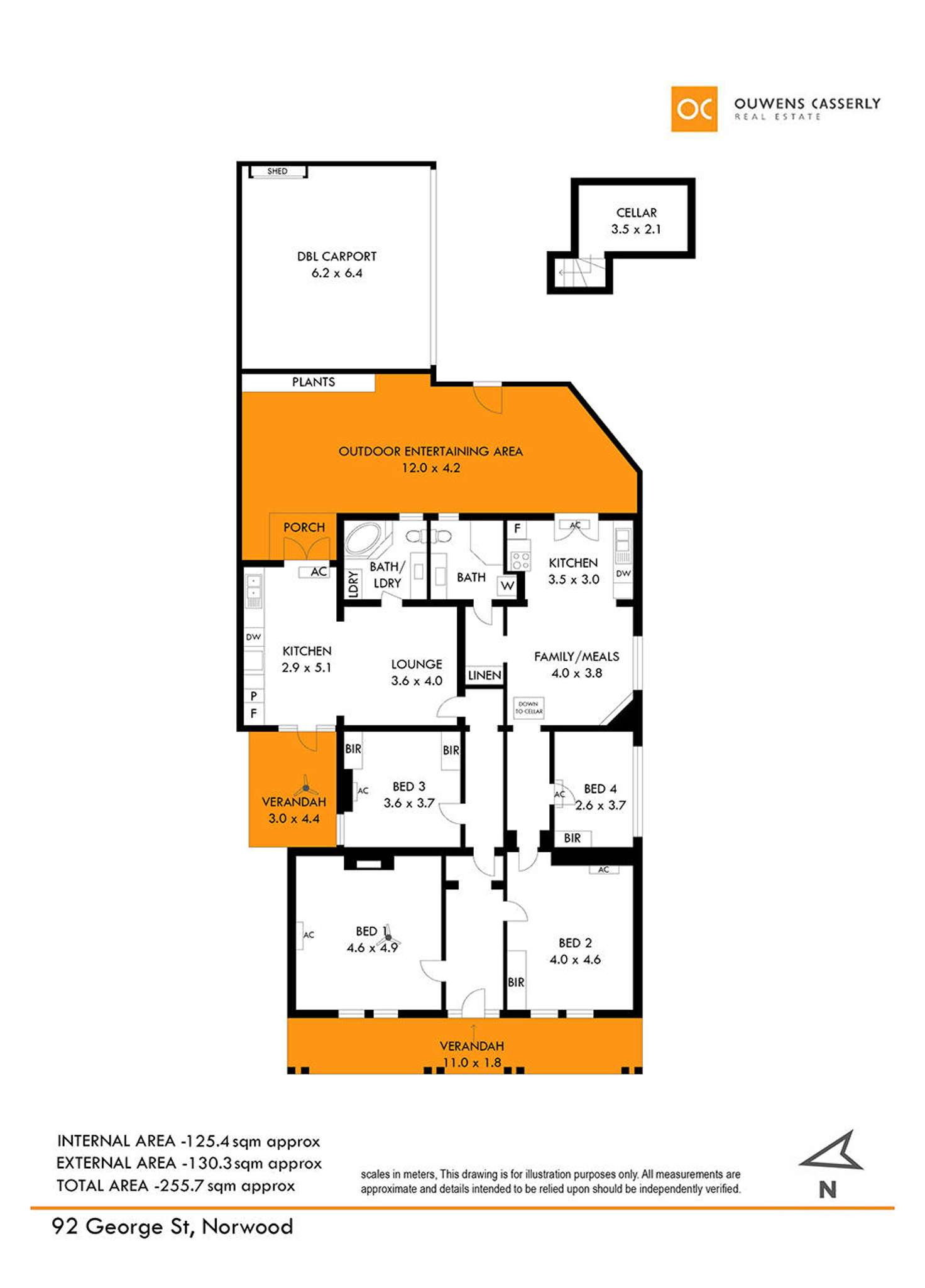 Floorplan of Homely house listing, 92 George Street, Norwood SA 5067