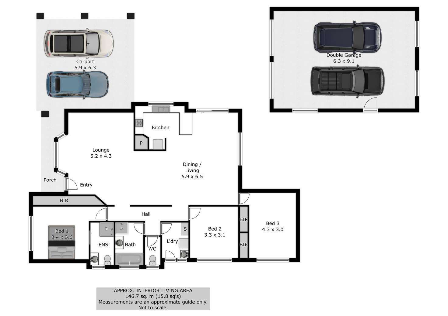 Floorplan of Homely house listing, 156 Church Street, Corowa NSW 2646