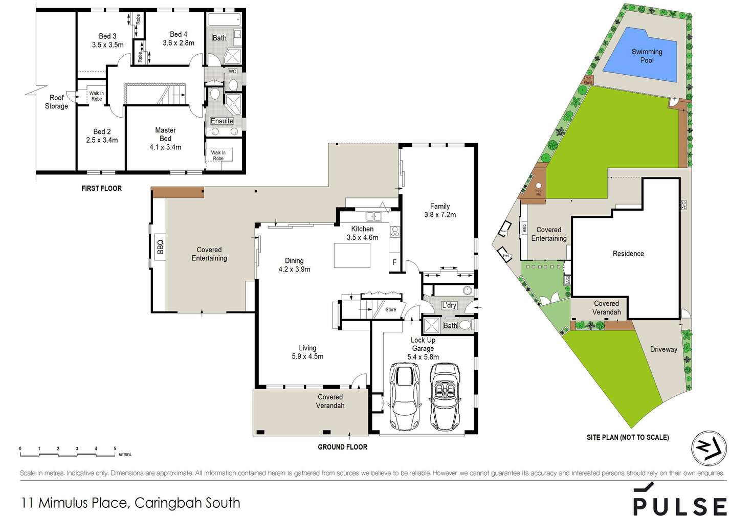 Floorplan of Homely house listing, 11 Mimulus Place, Caringbah South NSW 2229