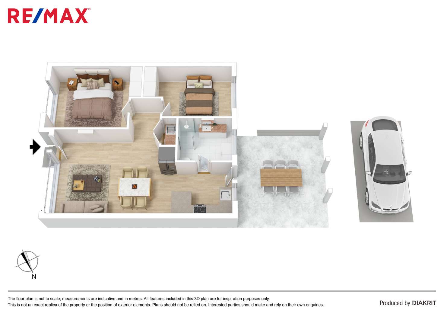 Floorplan of Homely unit listing, 14/35 Herbert Street, Dandenong VIC 3175