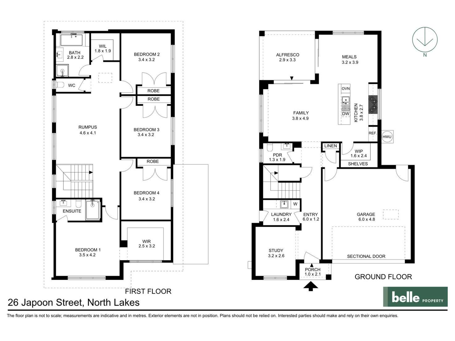 Floorplan of Homely house listing, 26 Japoon Street, North Lakes QLD 4509