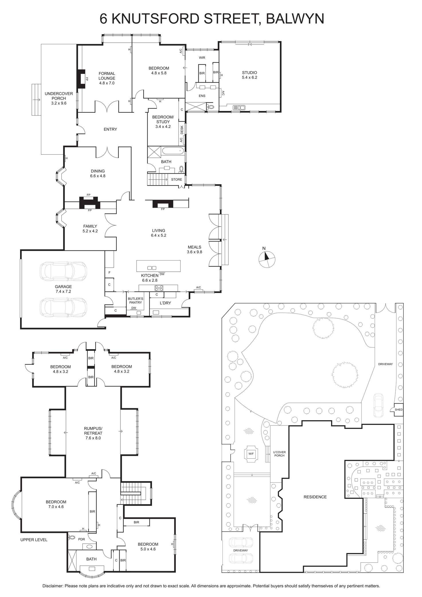 Floorplan of Homely house listing, 6 Knutsford Street, Balwyn VIC 3103