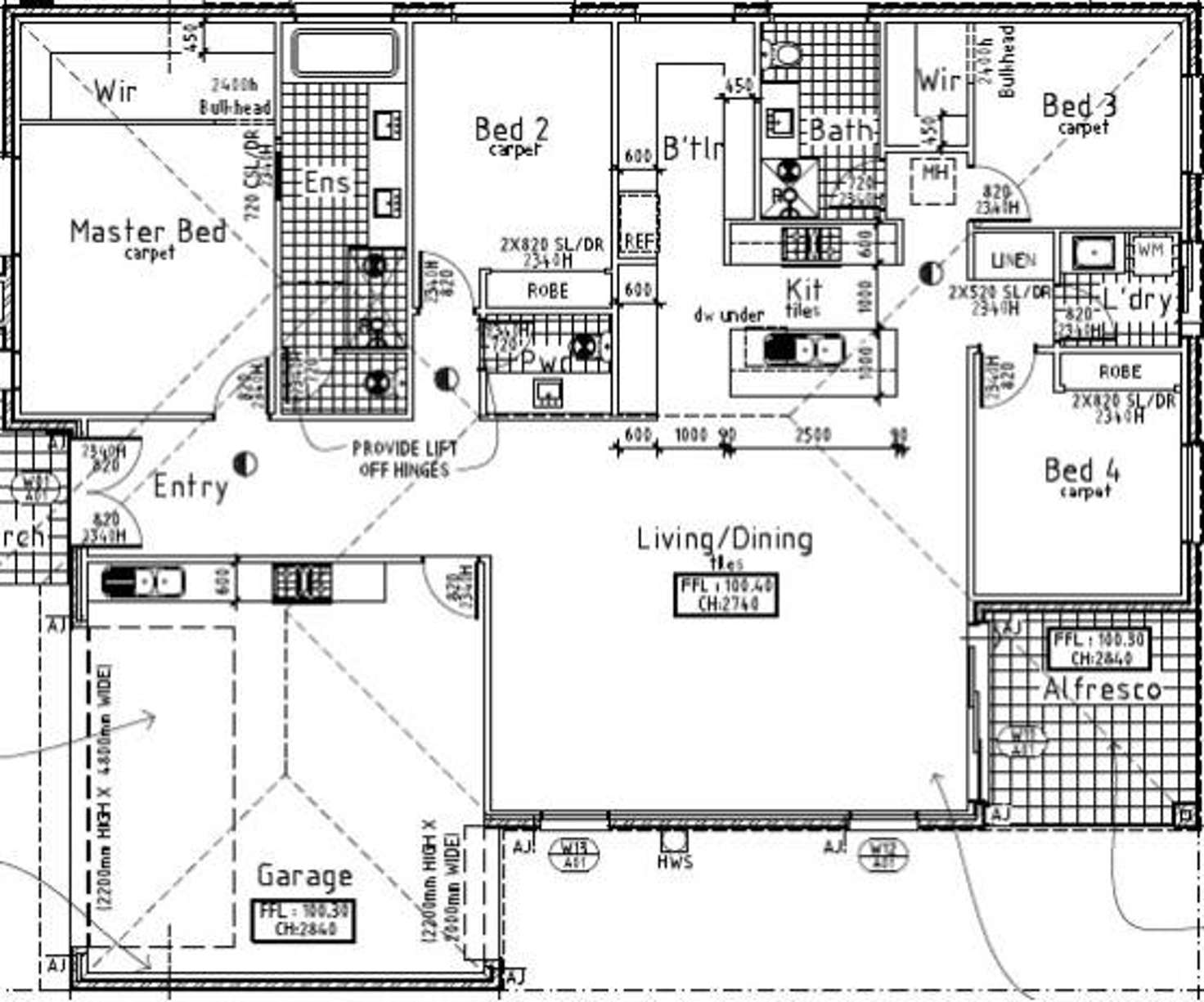 Floorplan of Homely house listing, 30 Fennel Street, Mickleham VIC 3064