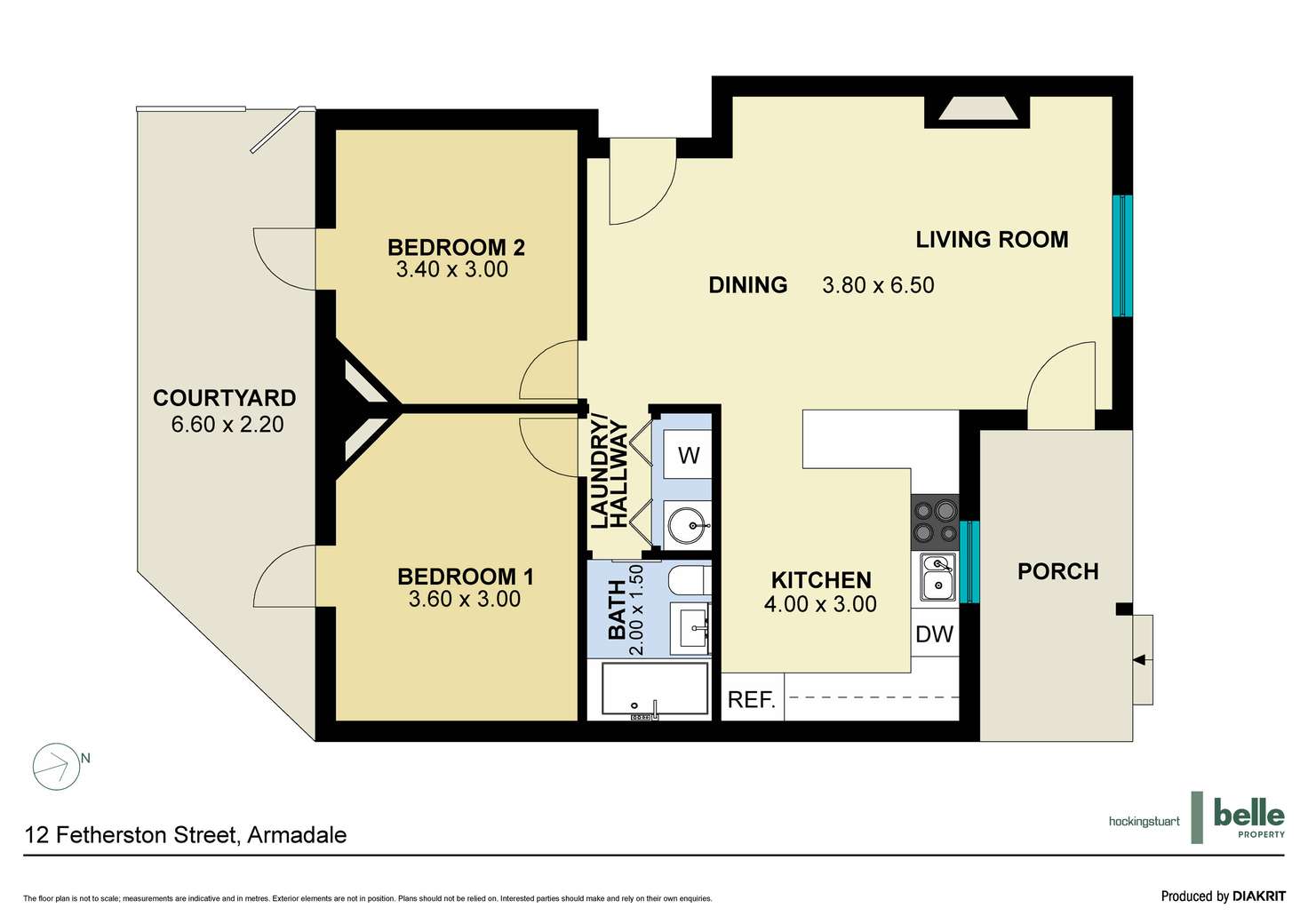 Floorplan of Homely house listing, 12 Fetherston Street, Armadale VIC 3143
