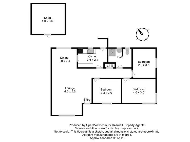 Floorplan of Homely house listing, 17 Wright Street, East Devonport TAS 7310