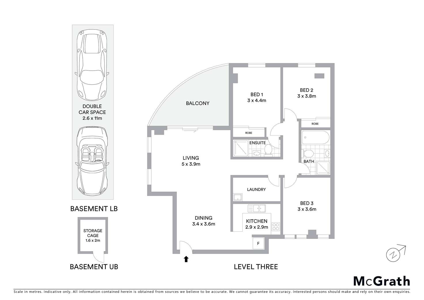 Floorplan of Homely apartment listing, 24/30 Woniora Road, Hurstville NSW 2220