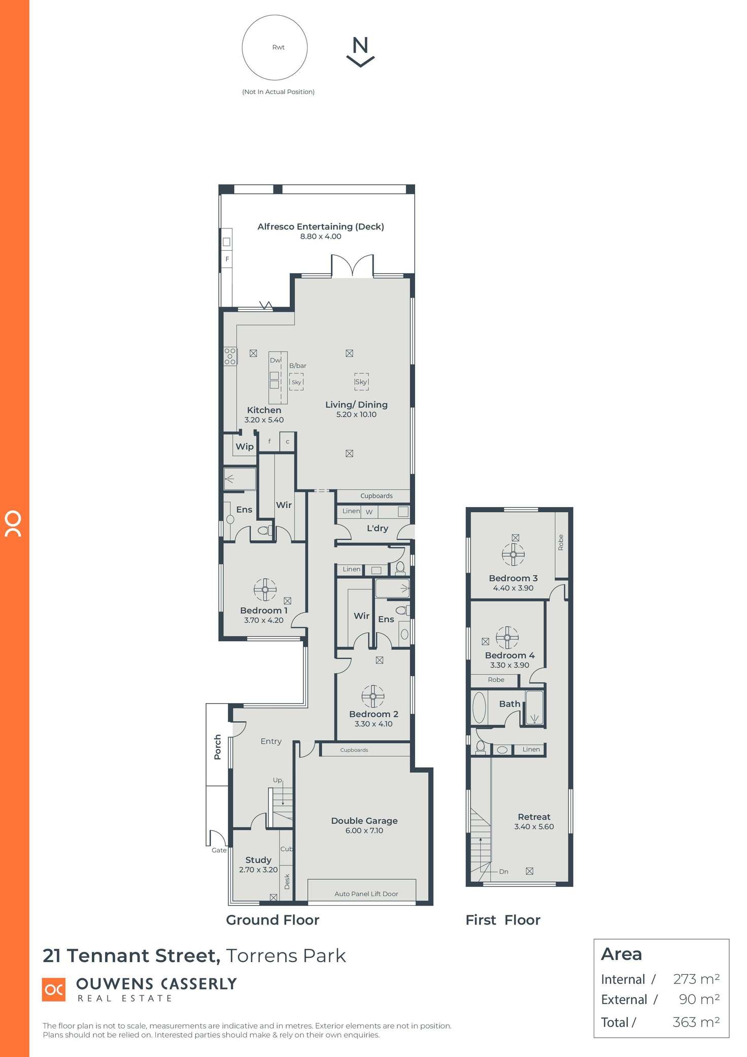 Floorplan of Homely house listing, 21 Tennant Street, Torrens Park SA 5062