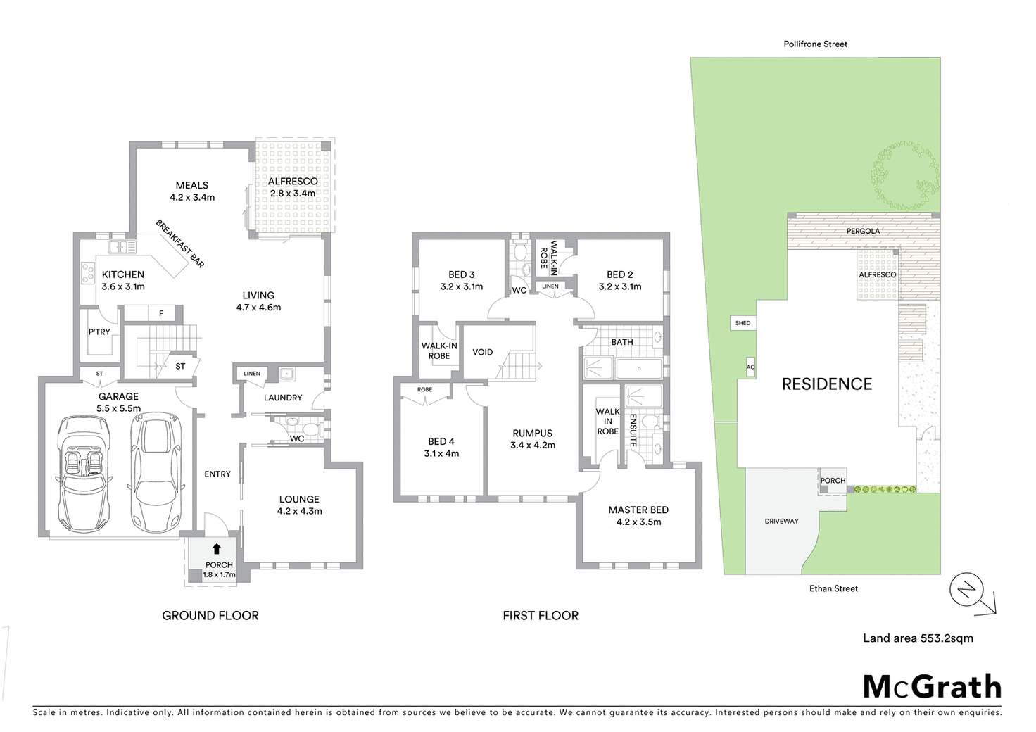 Floorplan of Homely house listing, 53 Ethan Street, Kellyville Ridge NSW 2155