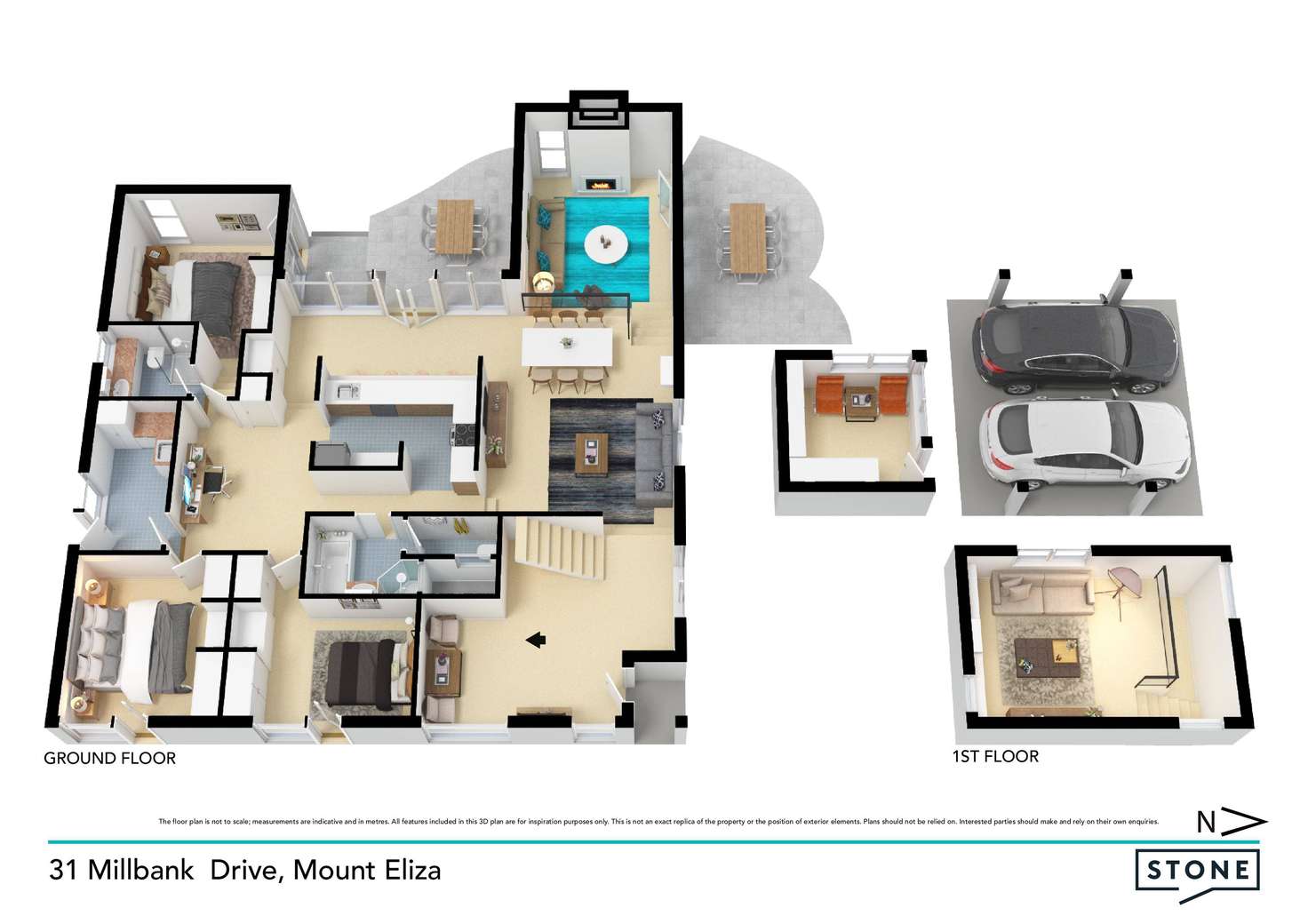 Floorplan of Homely house listing, 31 Millbank Drive, Mount Eliza VIC 3930