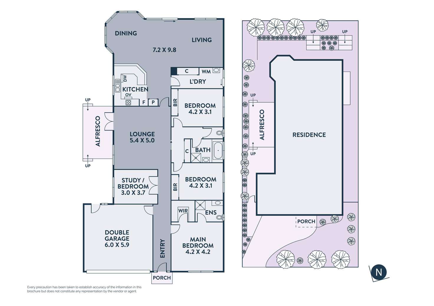 Floorplan of Homely house listing, 13 Bracken Way, South Morang VIC 3752