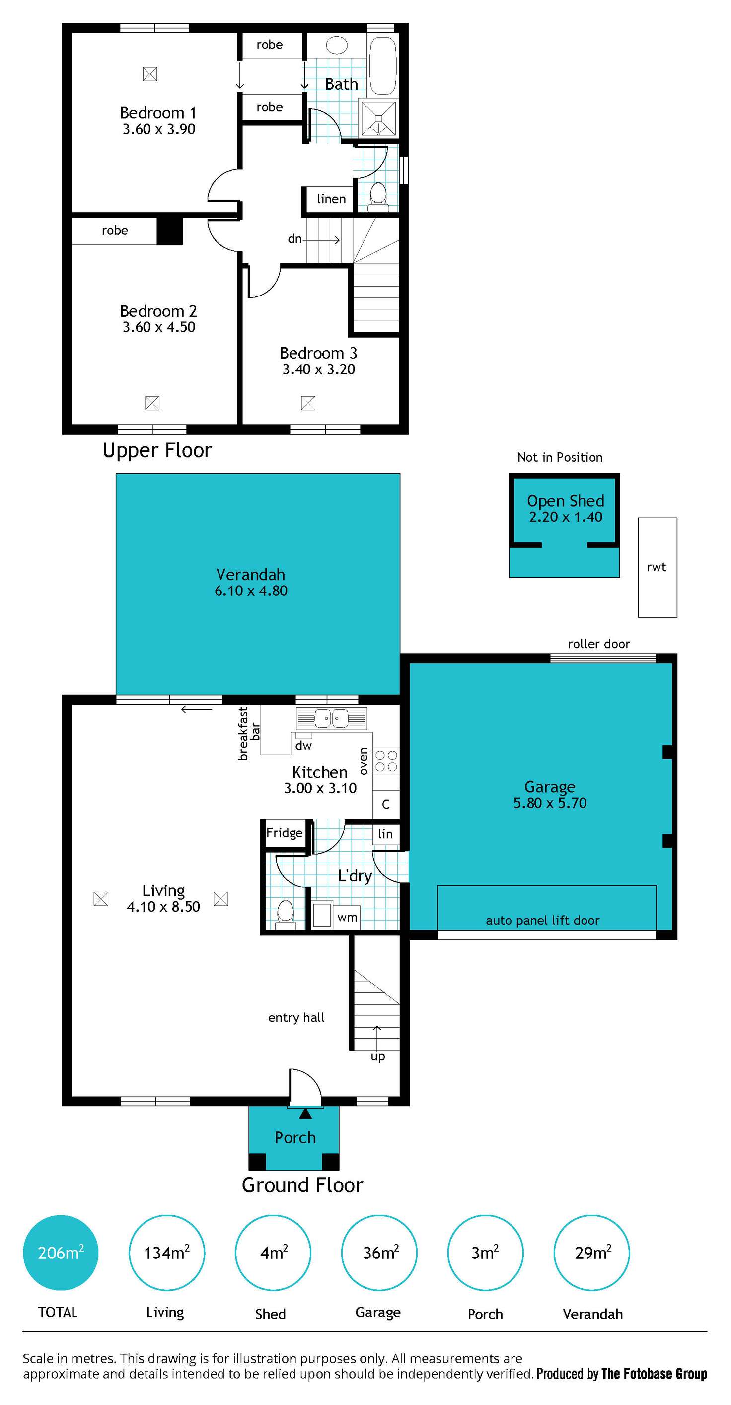 Floorplan of Homely house listing, 1A Richman Street, Oaklands Park SA 5046