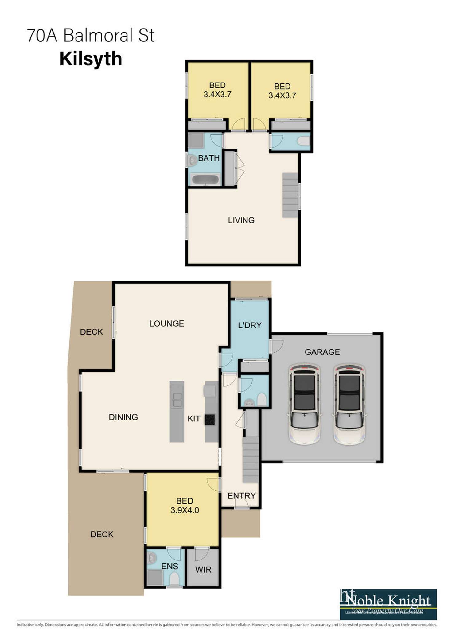 Floorplan of Homely house listing, 70A Balmoral Street, Kilsyth VIC 3137