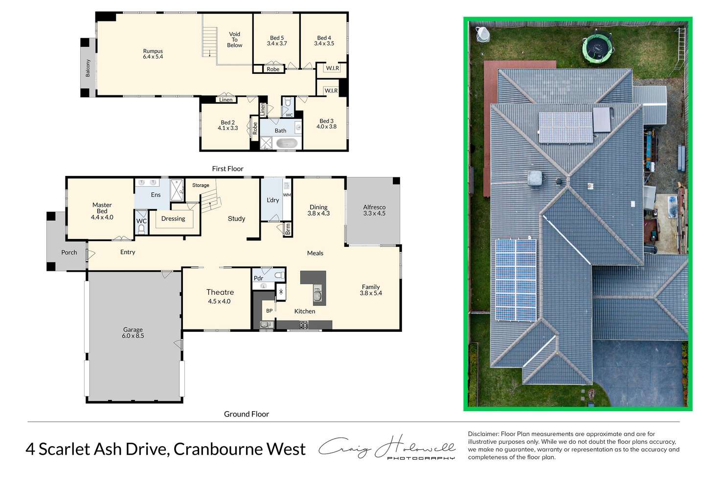 Floorplan of Homely house listing, 4 Scarlet Ash Drive, Cranbourne West VIC 3977