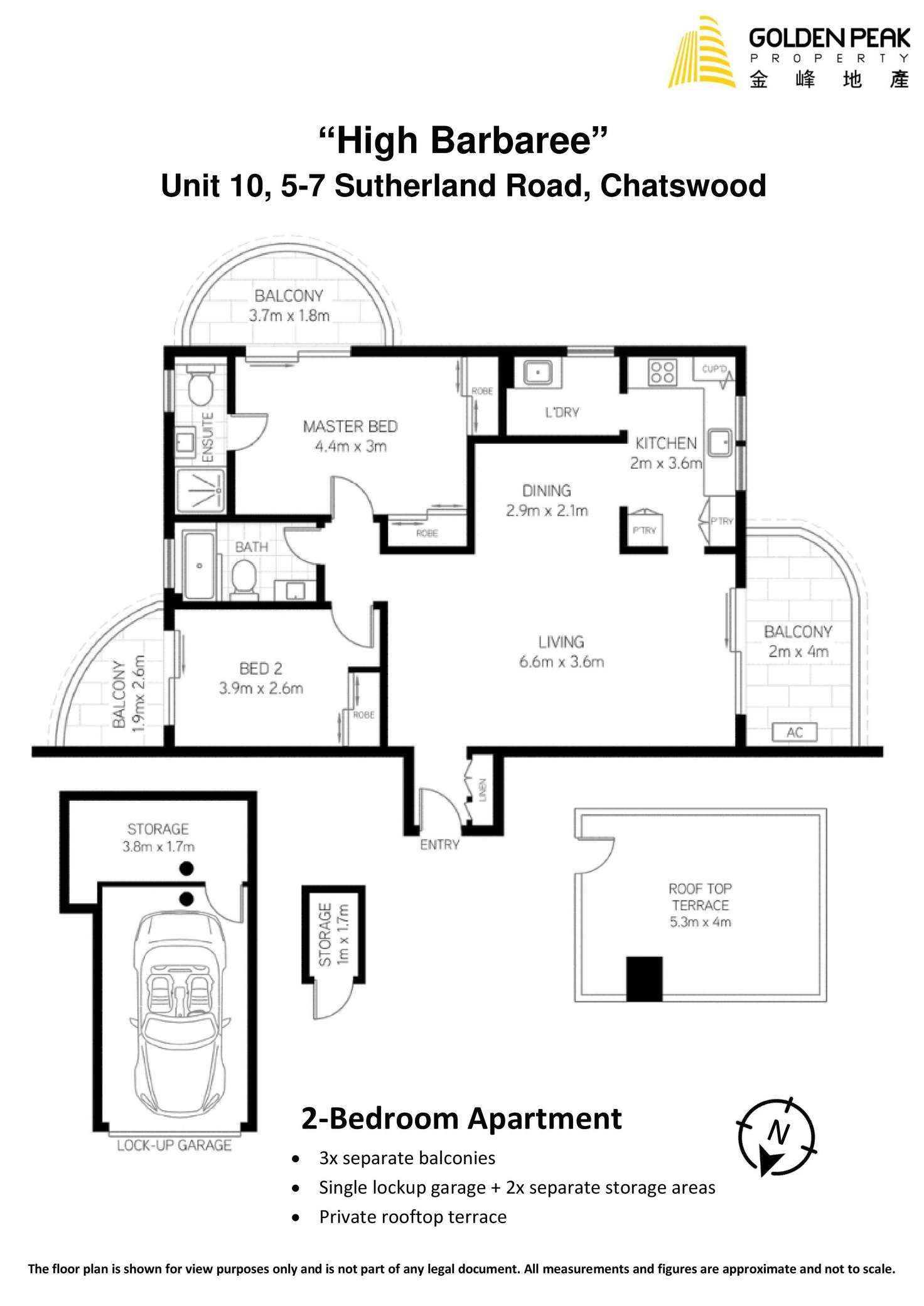 Floorplan of Homely apartment listing, 10/5-7 Sutherland Road, Chatswood NSW 2067