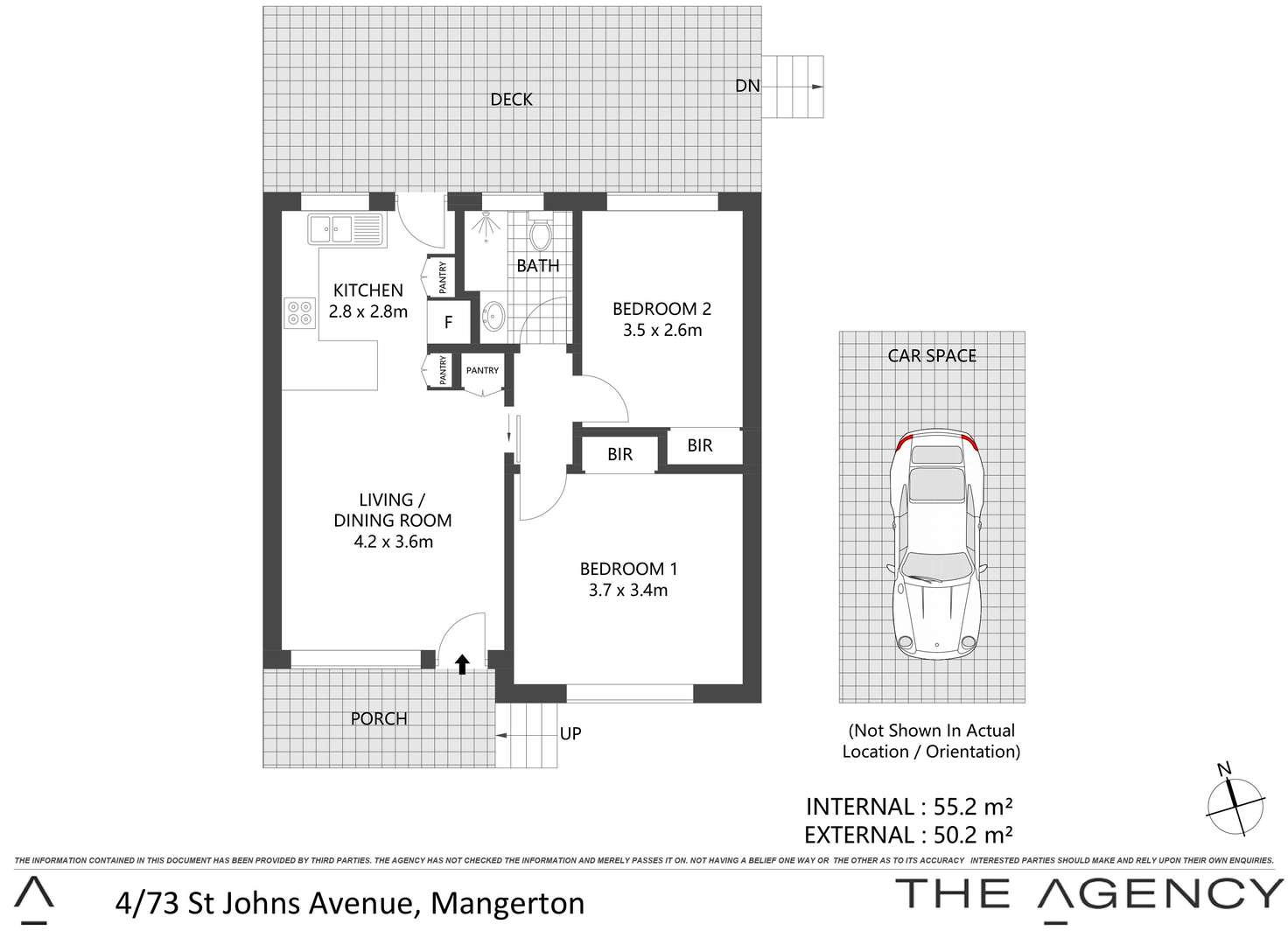 Floorplan of Homely apartment listing, 4/73 St Johns Avenue, Mangerton NSW 2500