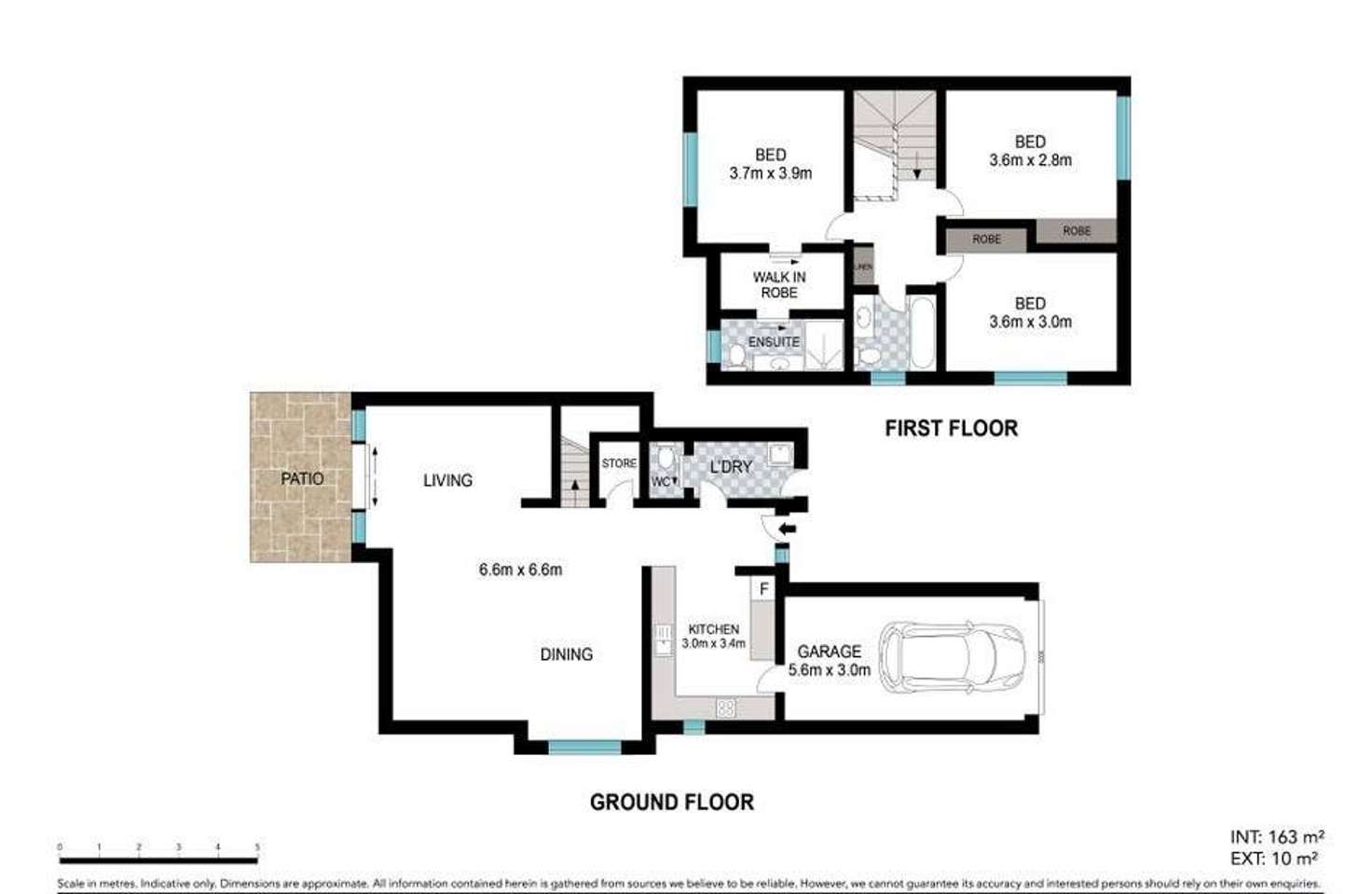 Floorplan of Homely townhouse listing, 7/2-4 Osprey Place, Korora NSW 2450