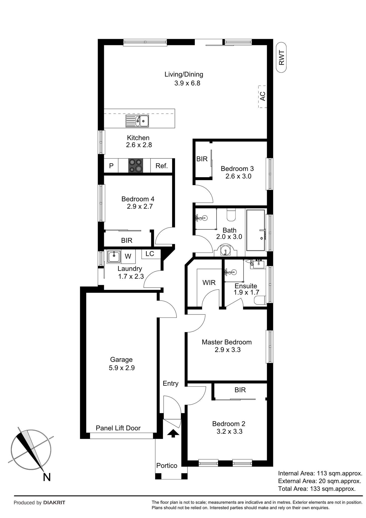 Floorplan of Homely house listing, 63 Peerless Road, Munno Para West SA 5115