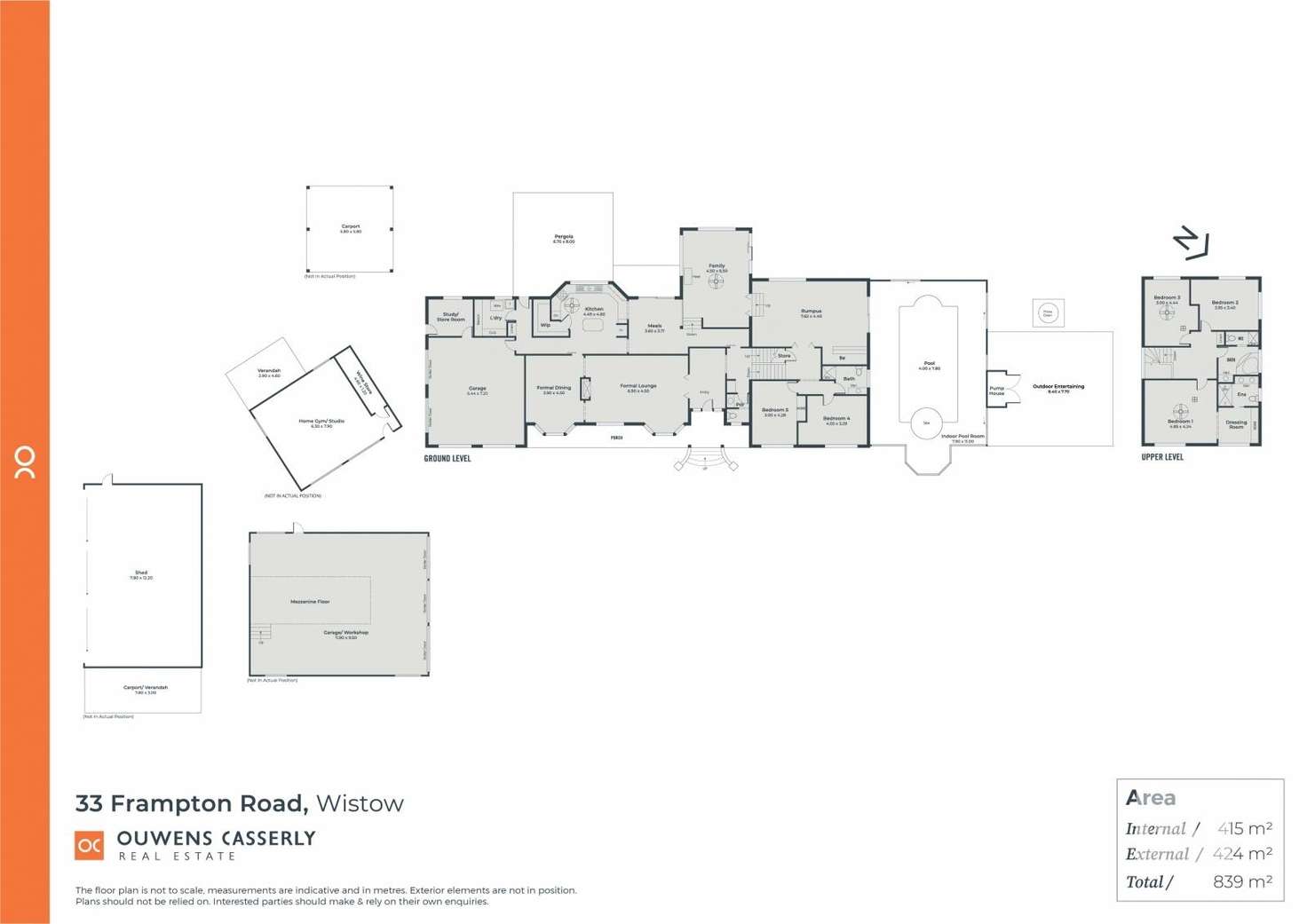 Floorplan of Homely house listing, 33 Frampton Road, Wistow SA 5251