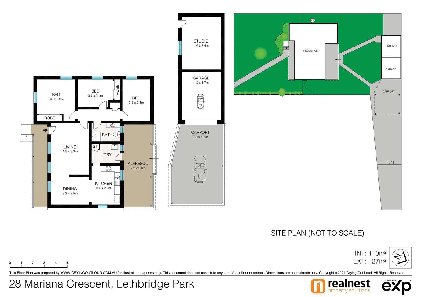Floorplan of Homely house listing, 28 Mariana Crescent, Lethbridge Park NSW 2770