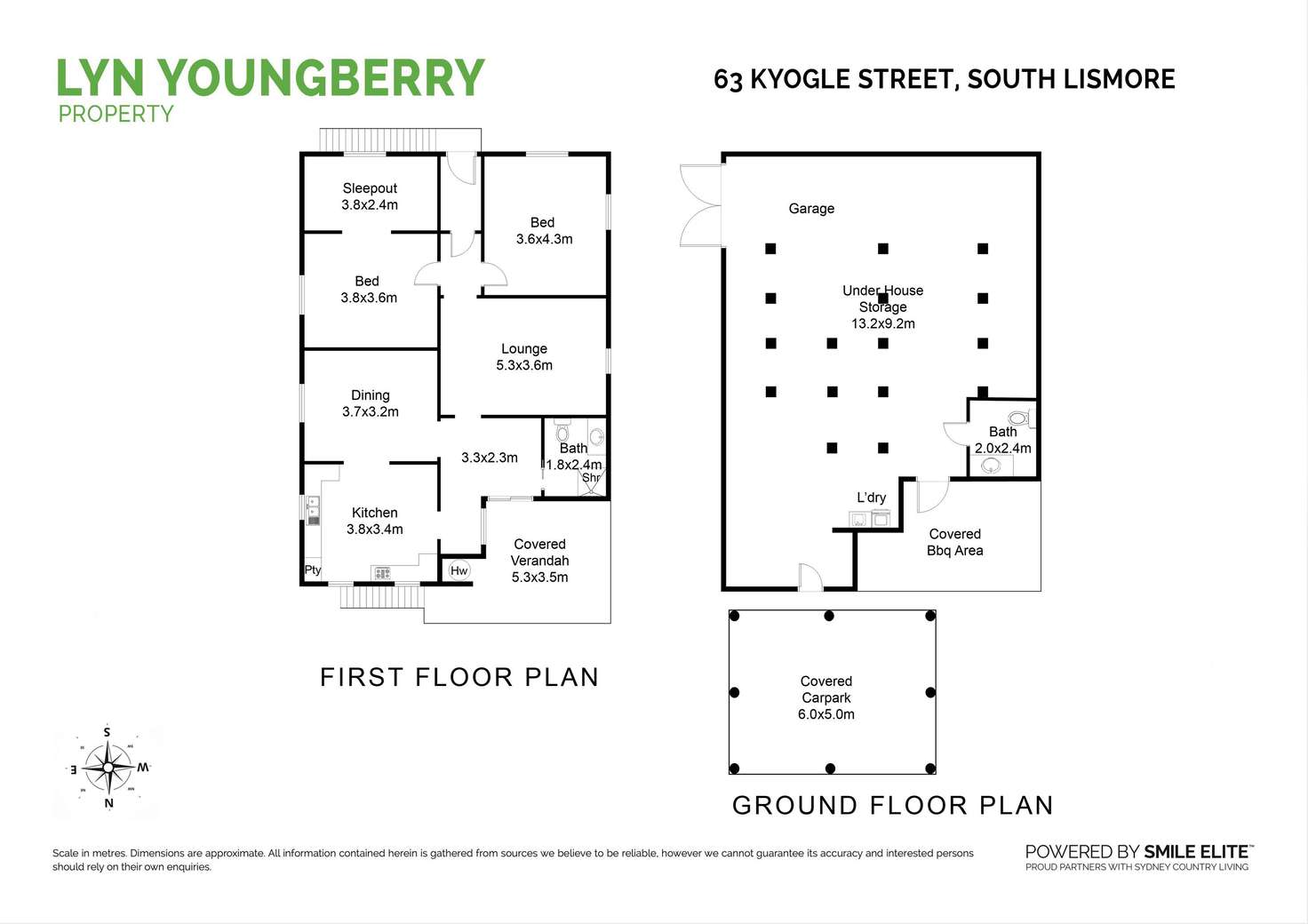 Floorplan of Homely house listing, 63 Kyogle Street, South Lismore NSW 2480