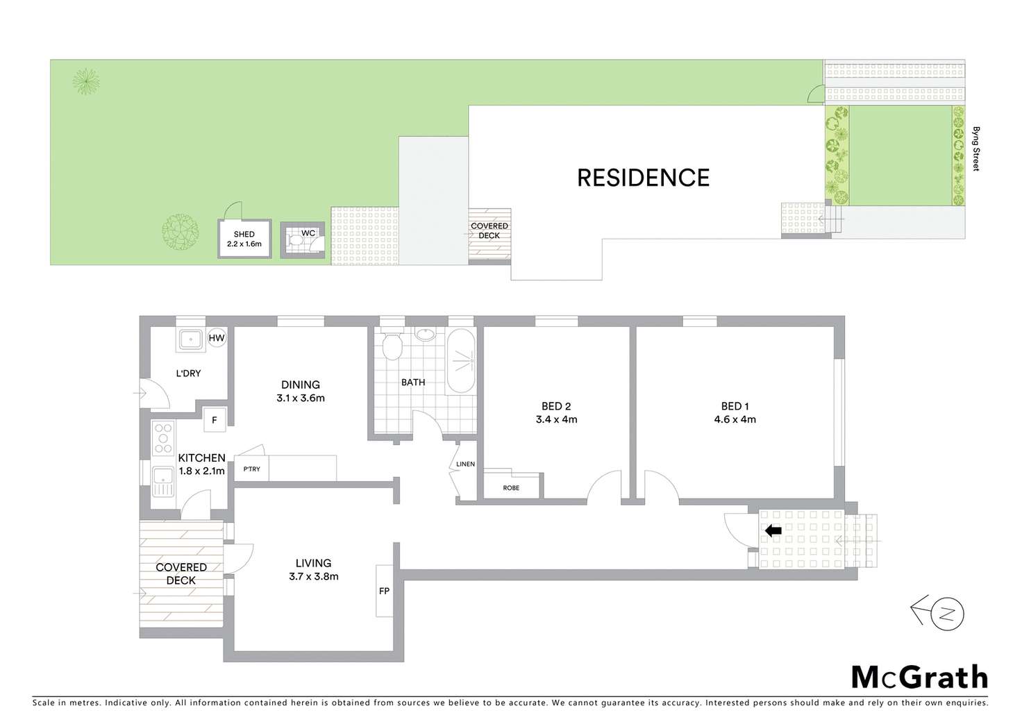 Floorplan of Homely house listing, 22a Byng Street, Maroubra NSW 2035