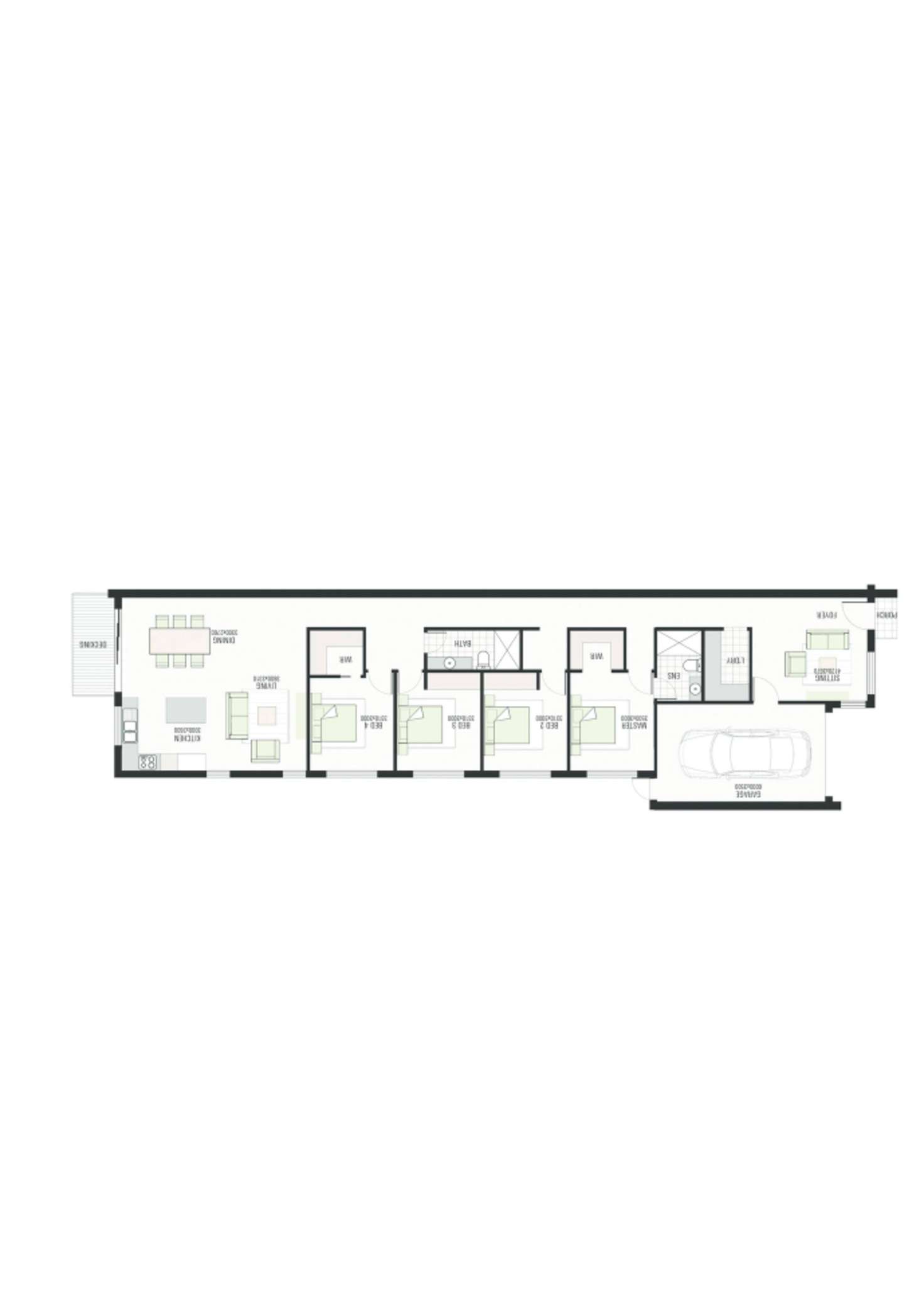 Floorplan of Homely house listing, 1/36 Eldorado Loop, Mernda VIC 3754