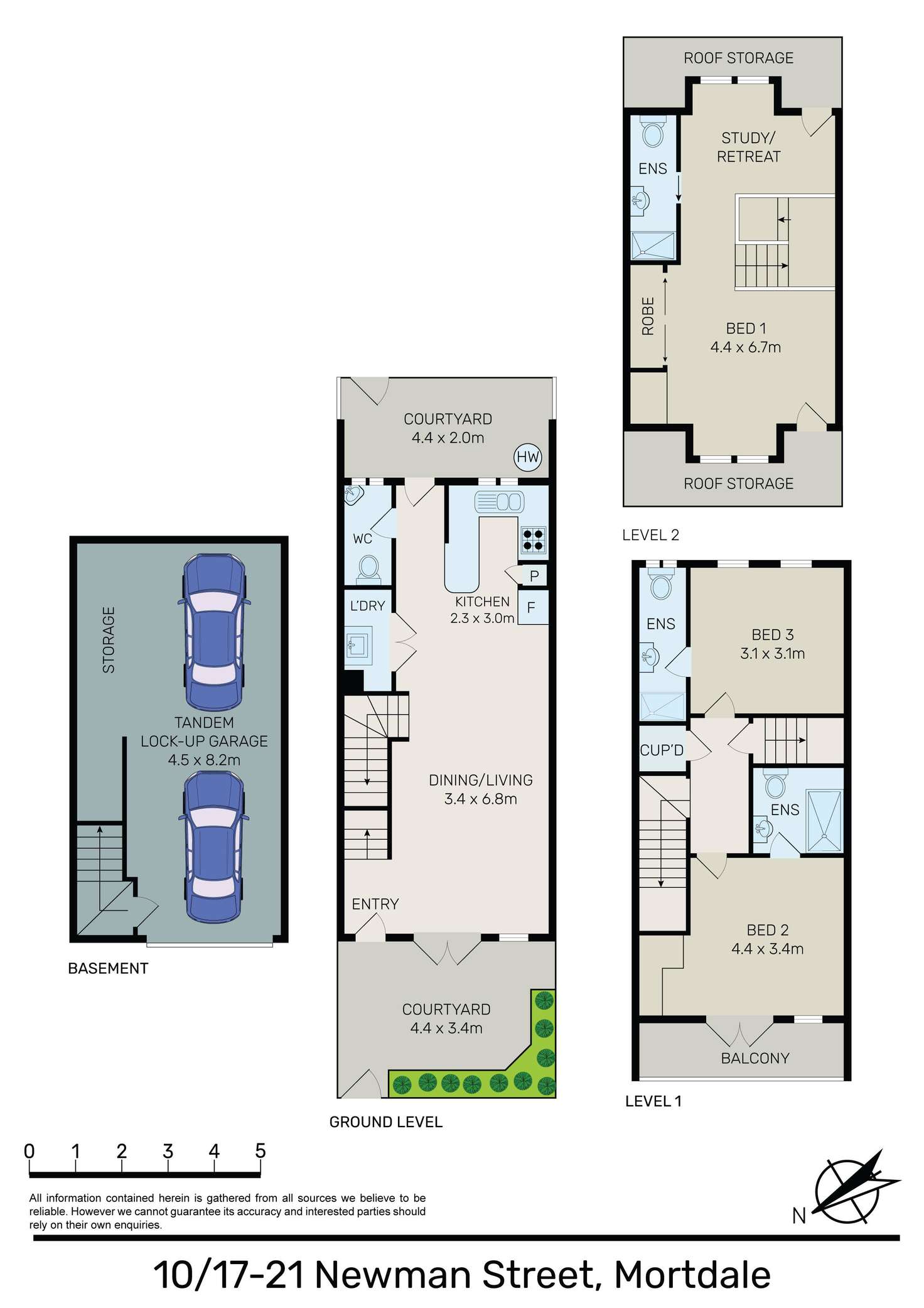 Floorplan of Homely townhouse listing, 10/17-21 Newman Street, Mortdale NSW 2223