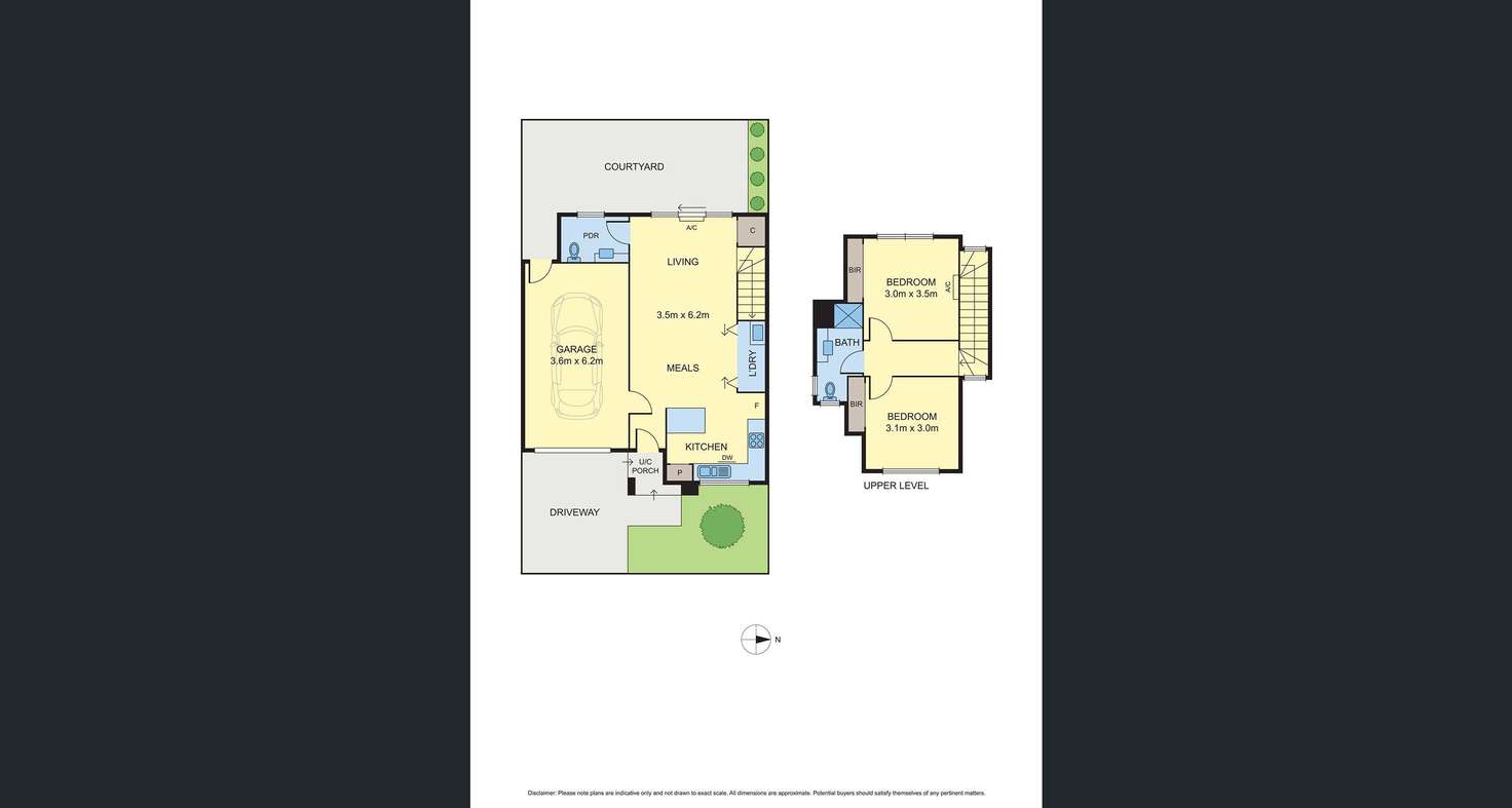 Floorplan of Homely townhouse listing, 19 Lindsay Street, Reservoir VIC 3073
