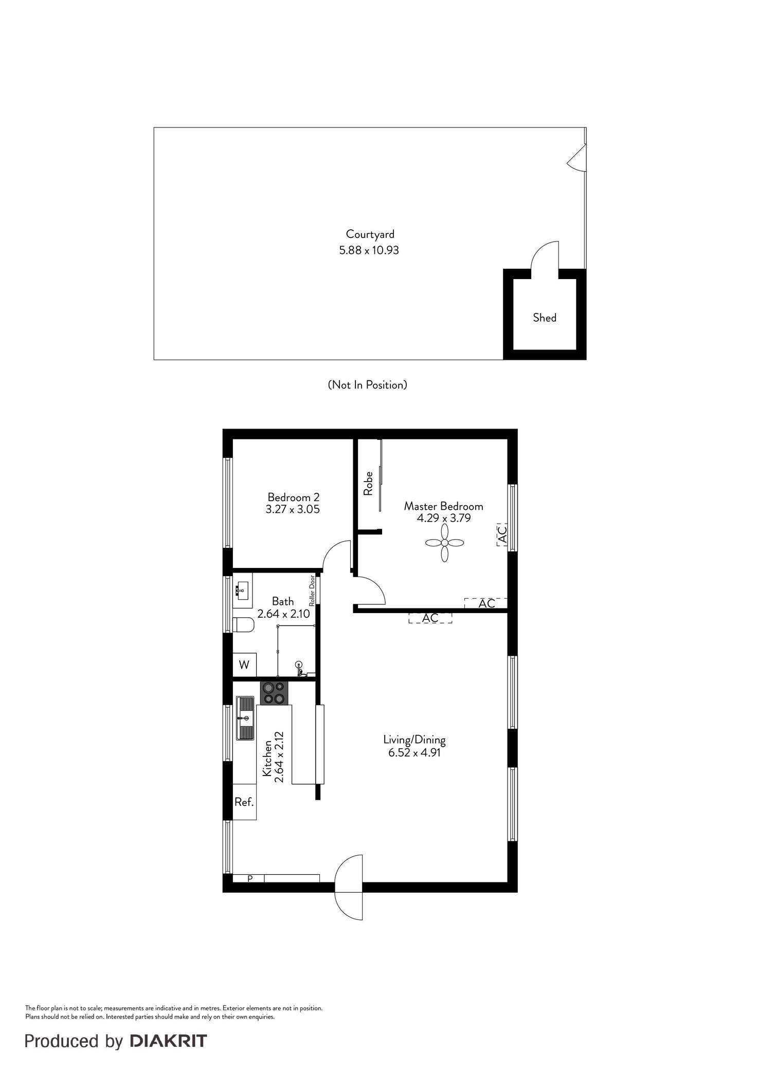 Floorplan of Homely unit listing, 3/75 Ashbrook Avenue, Payneham South SA 5070