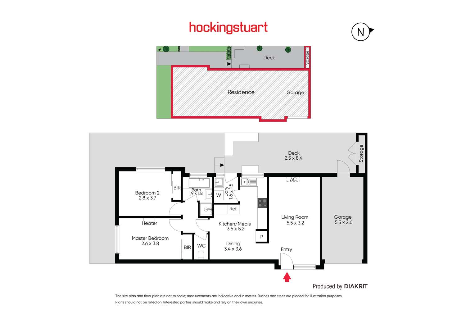 Floorplan of Homely unit listing, 4/67 Francis Street, Yarraville VIC 3013