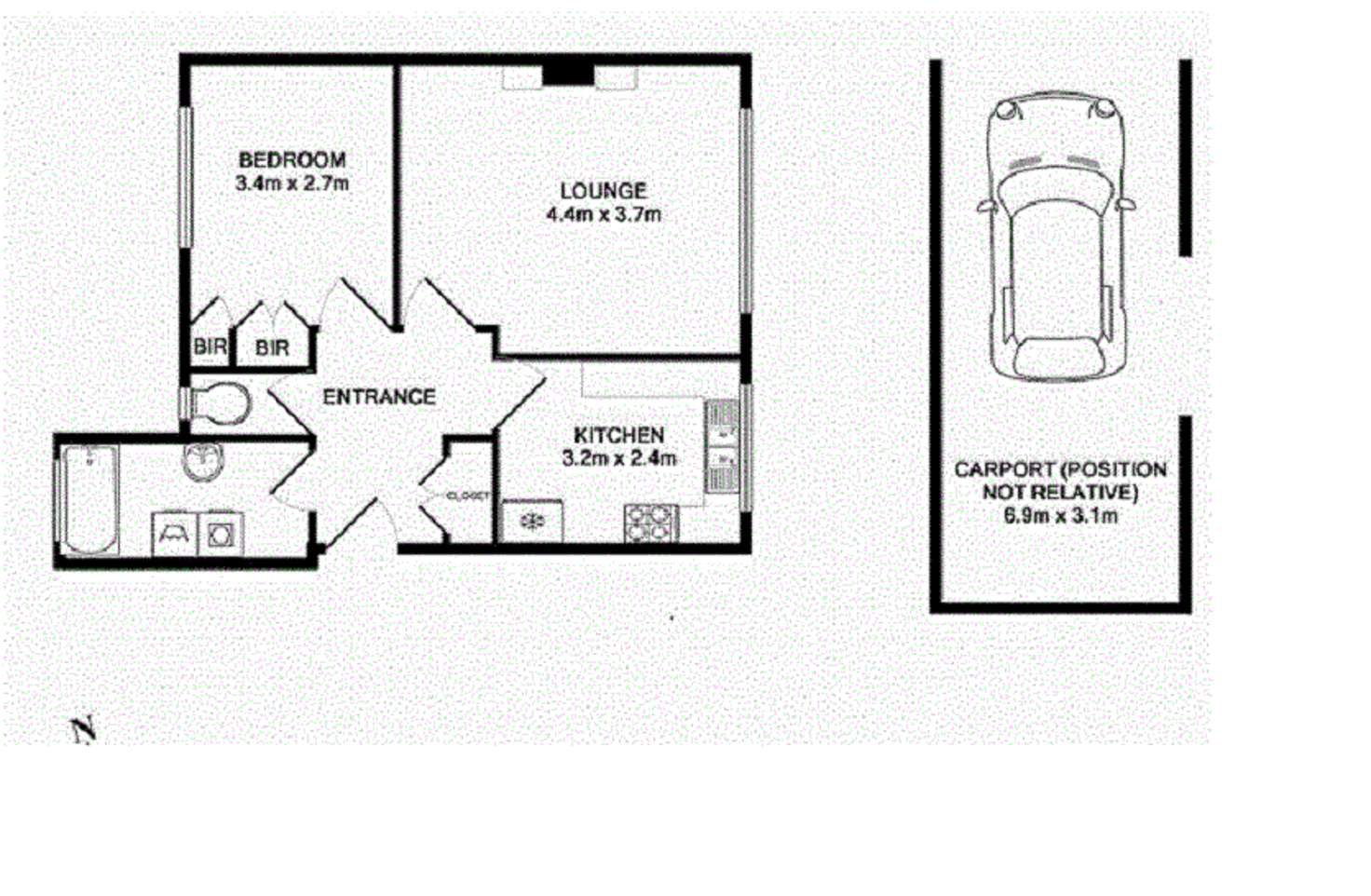 Floorplan of Homely unit listing, 5/18 Ashted Road, Box Hill VIC 3128