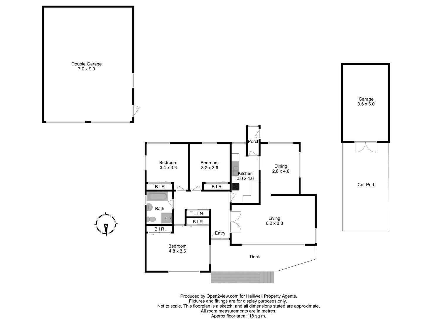 Floorplan of Homely house listing, 10 Palmers Road, Latrobe TAS 7307