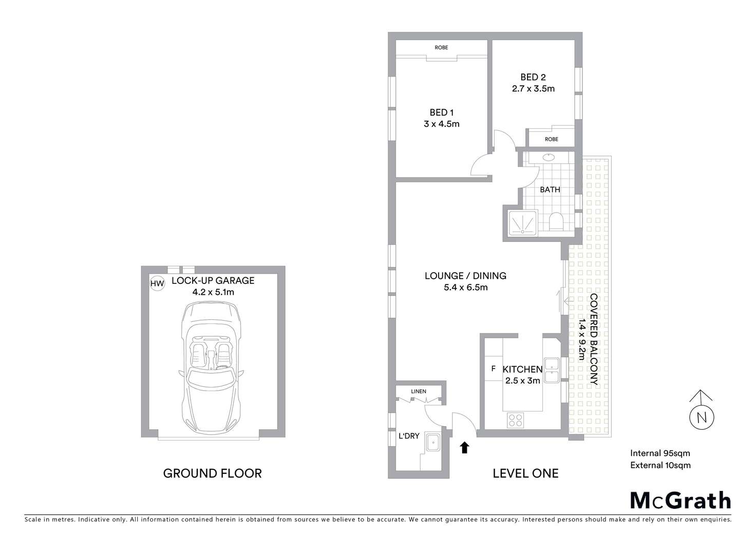 Floorplan of Homely apartment listing, 2/164 Russell Avenue, Dolls Point NSW 2219