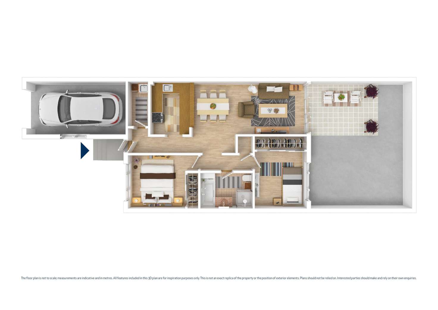 Floorplan of Homely villa listing, 9B/179 Reservoir Road, Blacktown NSW 2148