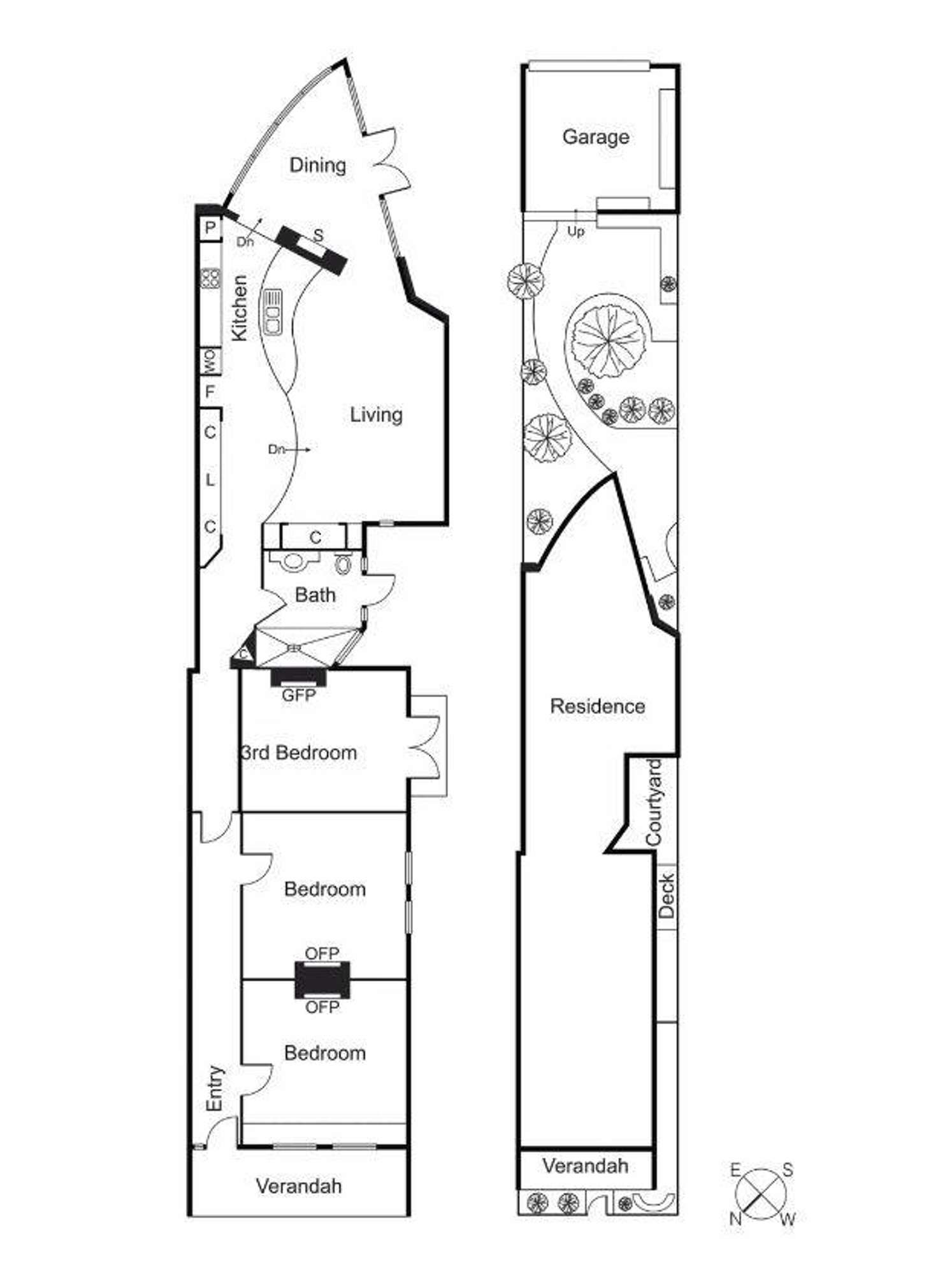 Floorplan of Homely house listing, 104 Princes Street, Port Melbourne VIC 3207