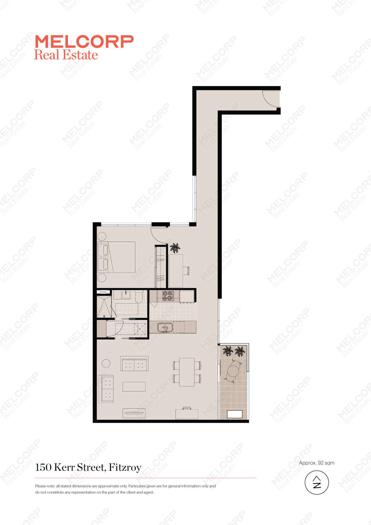 Floorplan of Homely apartment listing, 218/150 Kerr Street, Fitzroy VIC 3065