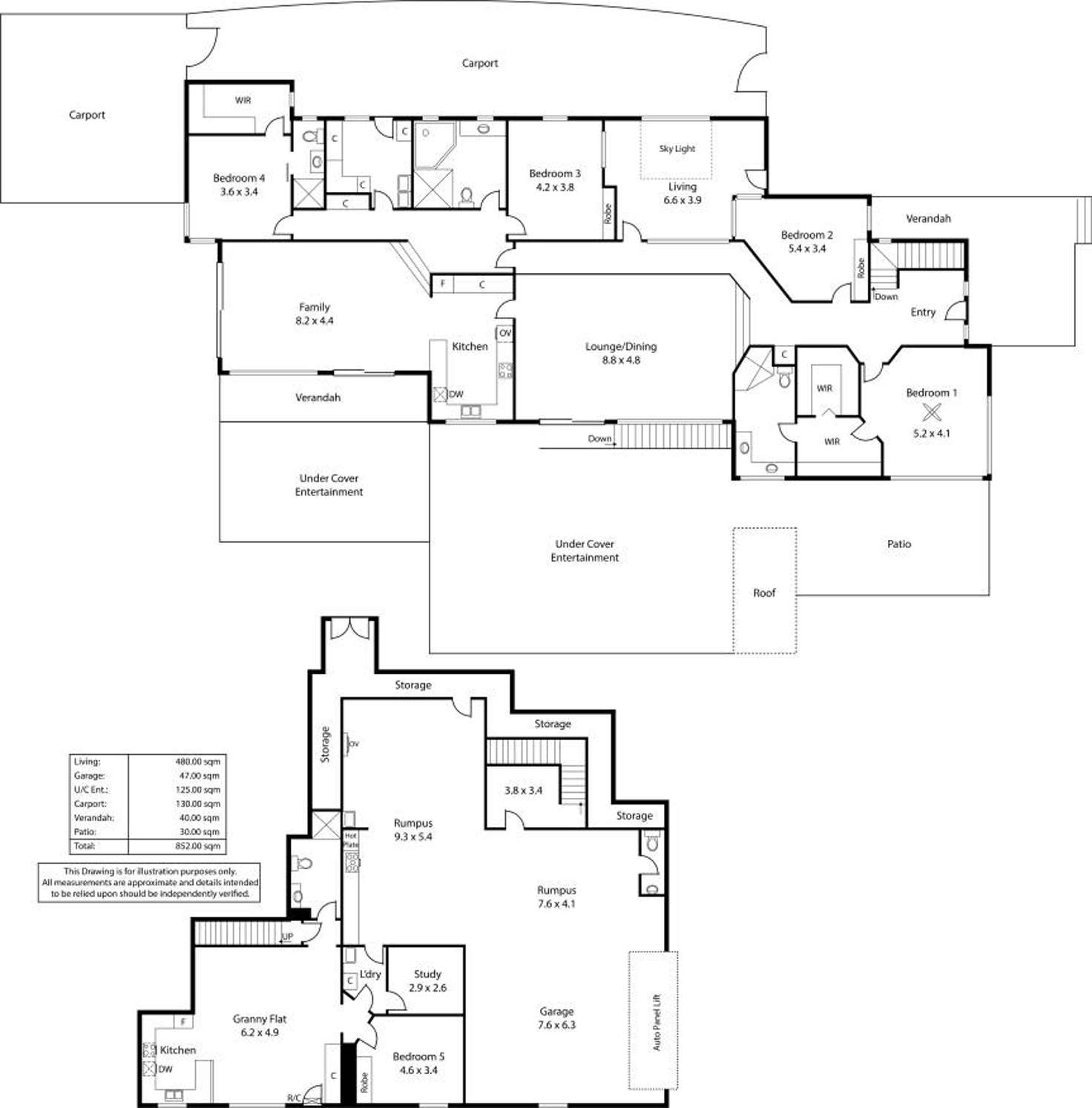 Floorplan of Homely house listing, 14 Driftwood Court, Teringie SA 5072