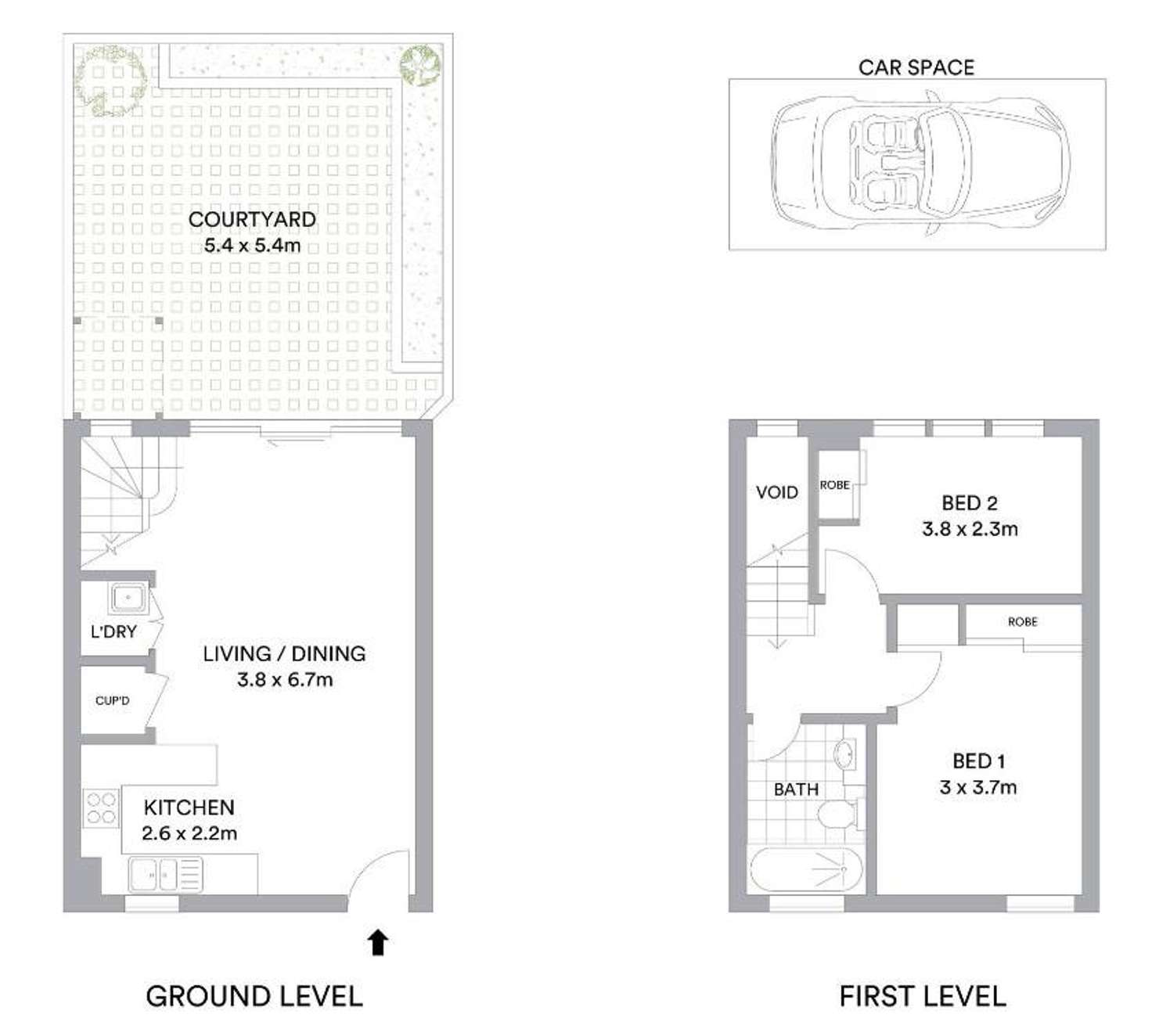 Floorplan of Homely apartment listing, 7/10 Celeste Court, St Kilda East VIC 3183