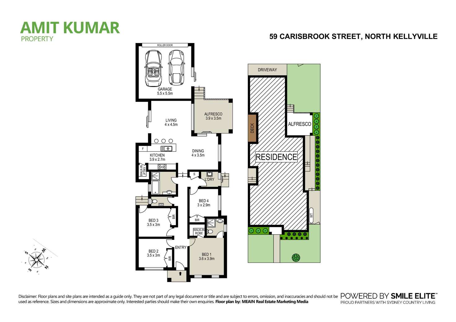 Floorplan of Homely house listing, 59 Carisbrook Street, North Kellyville NSW 2155