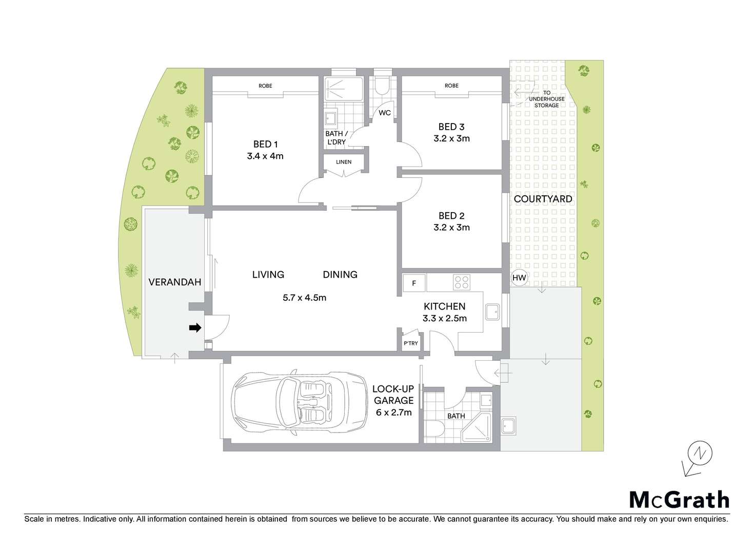 Floorplan of Homely villa listing, 2/11 Beaconsfield Street, Bexley NSW 2207