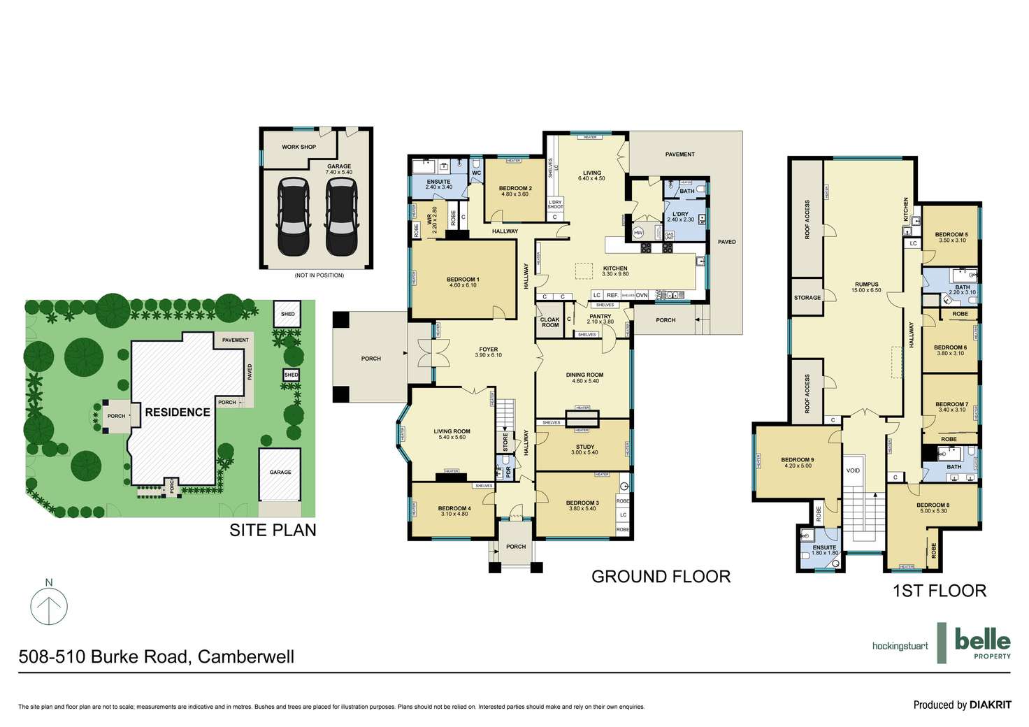 Floorplan of Homely house listing, 508-510 Burke Road, Camberwell VIC 3124