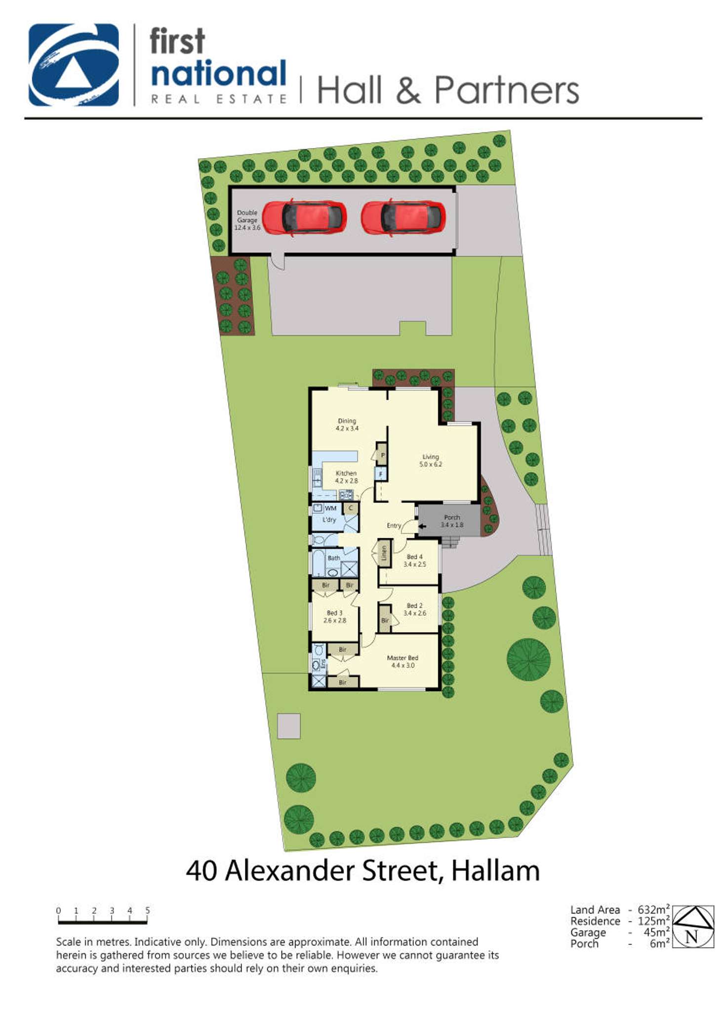 Floorplan of Homely house listing, 40 Alexander Street, Hallam VIC 3803