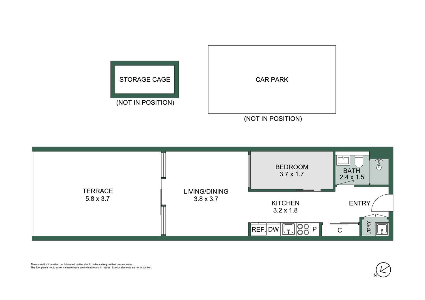 Floorplan of Homely apartment listing, 113/286 Highett Road, Highett VIC 3190