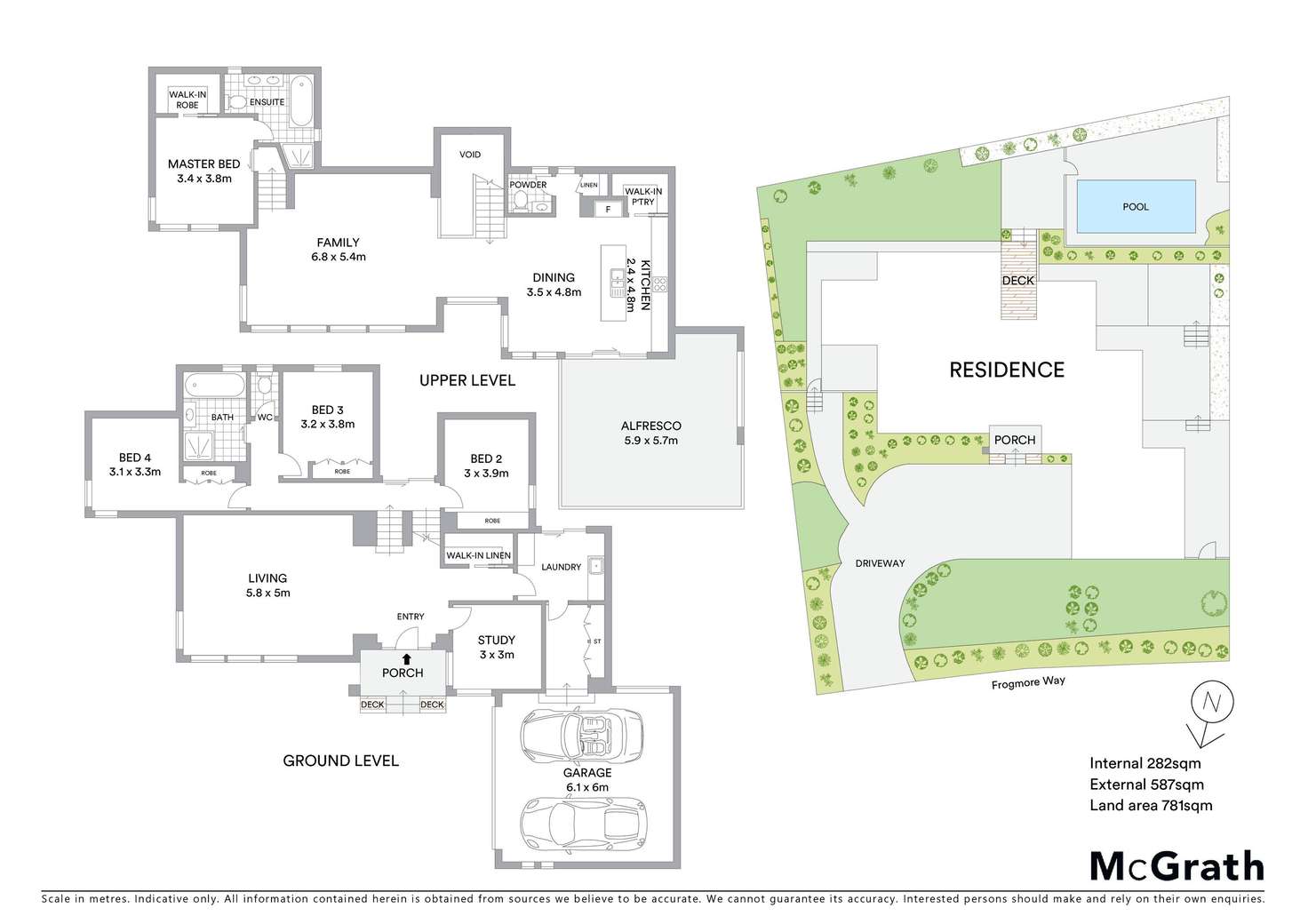 Floorplan of Homely house listing, 11-13 Frogmore Way, Highton VIC 3216